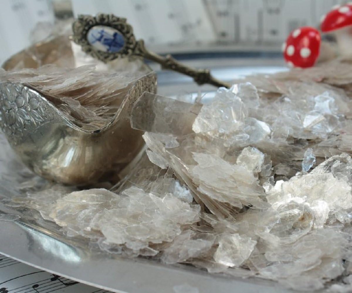 Meyer Imports Natural Mica Flakes - Clear - Pearl - 1 oz - #311-4330