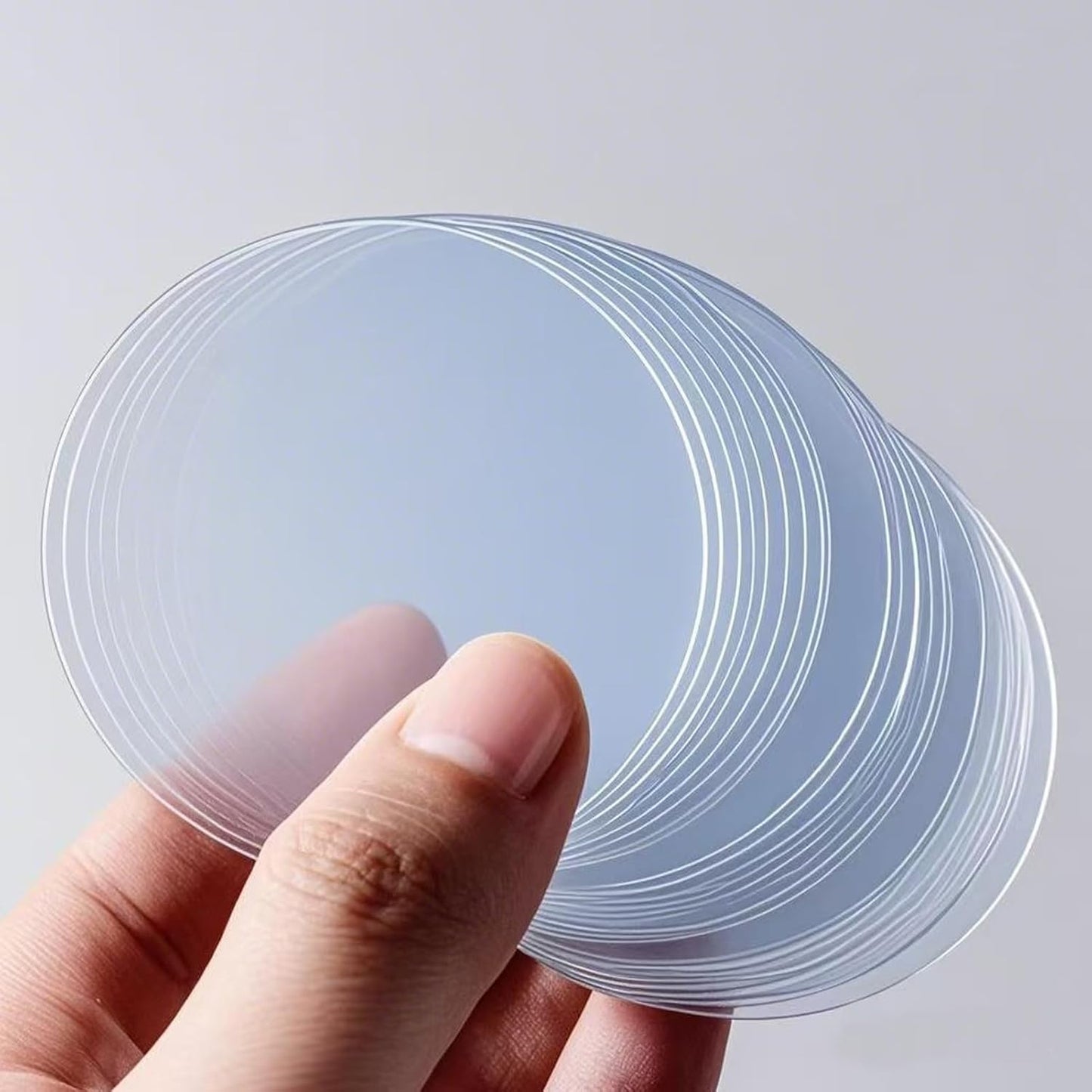 LMJIA Heavy Duty Double Sided Tape, Clear Reusable Mounting Tape Picture Hanging Adhesive Tape Removable Wall Tape Adhesive Poster Tape