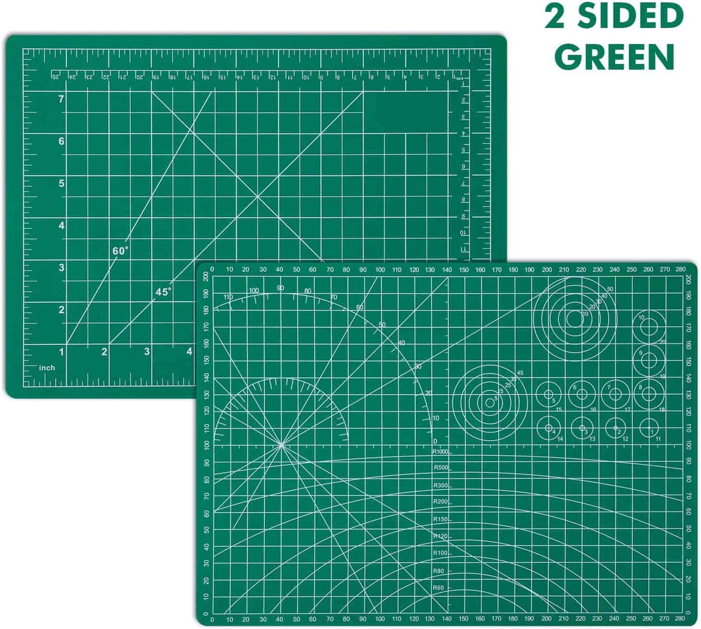 Anezus Craft Knife Precision Cutter and Self Healing Cutting Craft Mat Hobby Knife Set with 30 PCS Knife for Art Hobby Craft Scrapbooking Stencil