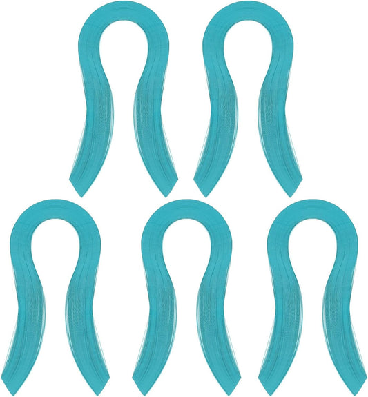 PATIKIL Quilling Strips Paper 600pcs 1.5mm 39cm Origami Paper Quilling Kits for Art DIY Hand Craft Christmas, Turquoise Blue