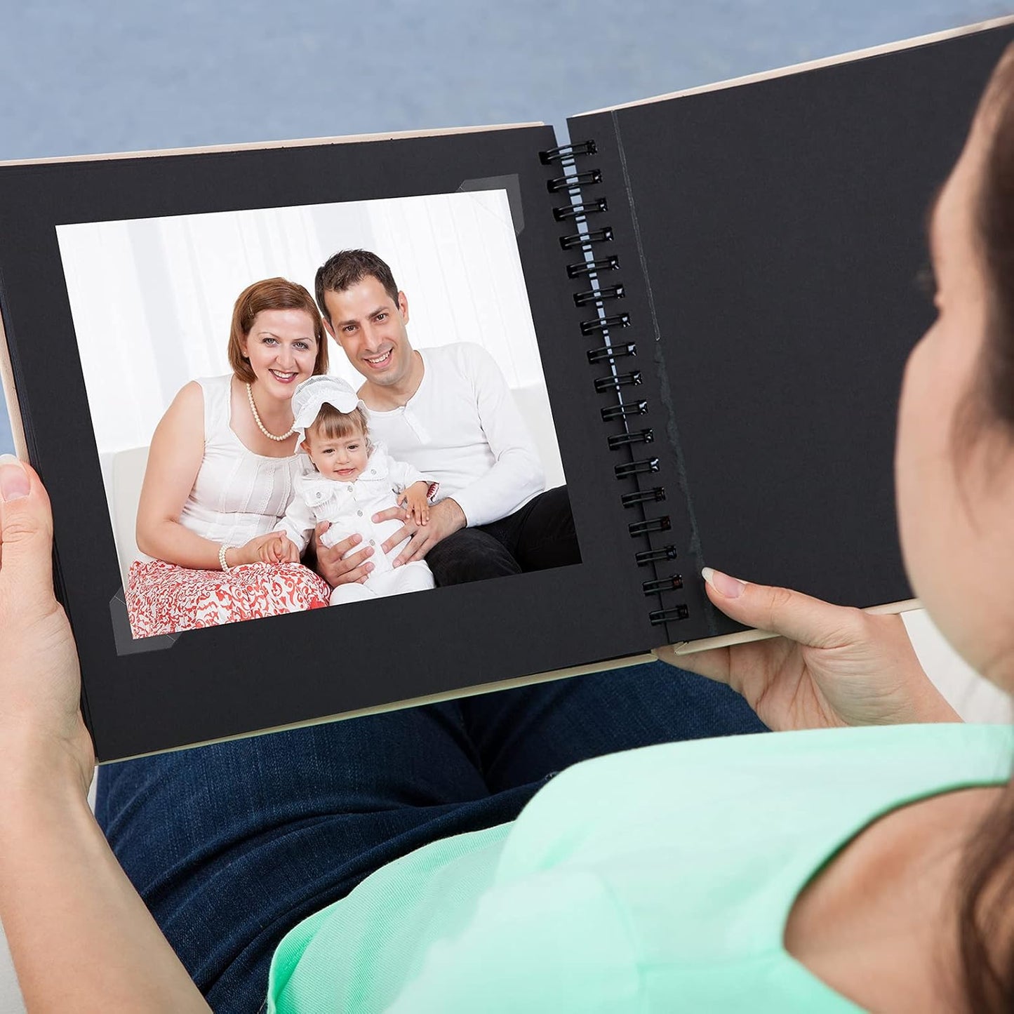 Aneco 3 Pack Transparent Photo Corners Clear Picture Mounting Corner Stickers for DIY Album, Scrapbook, Journal, 500 Pieces/Pack