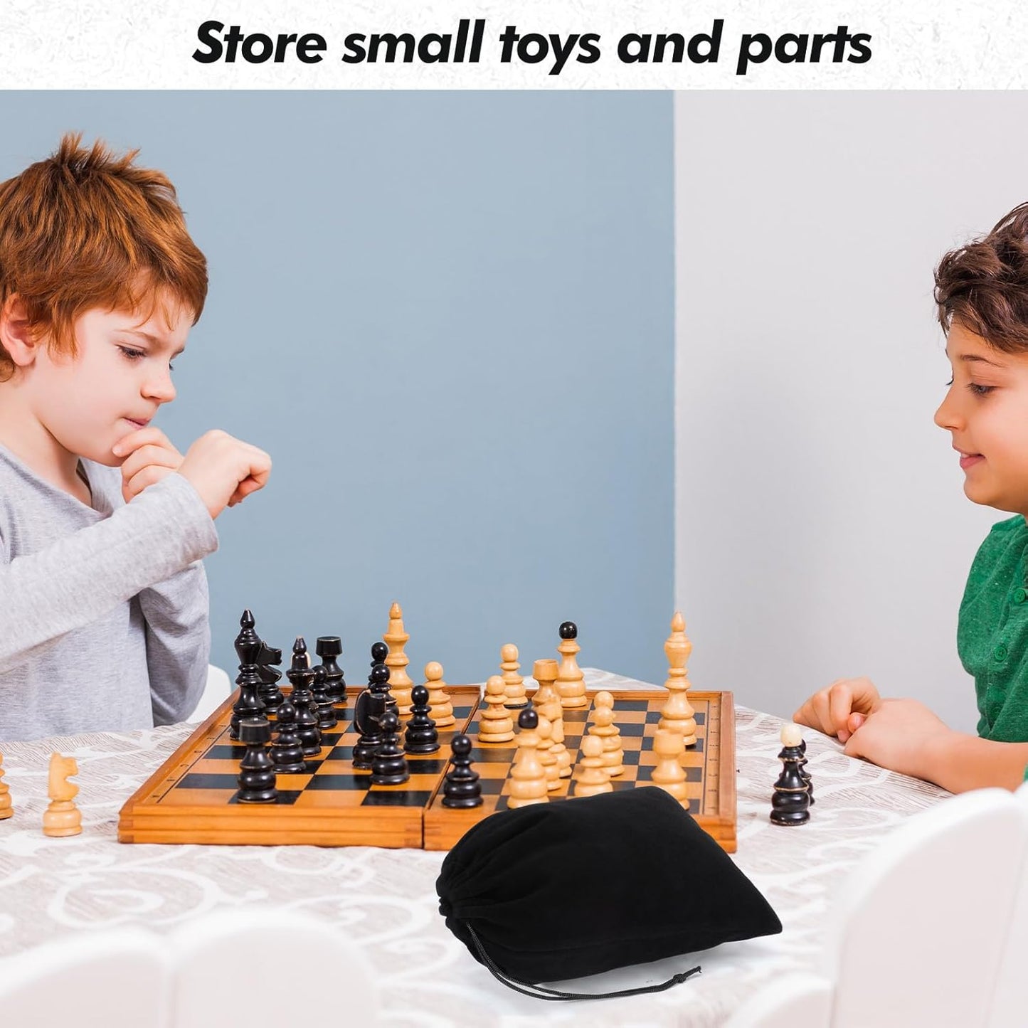 100 Pcs 4 x 6 Inch Velvet Drawstring Bags Small Jewelry Pouches Black Velvet Gift Bags with Drawstring for Earring Watch Storage Christmas Wedding Party Favors, Black