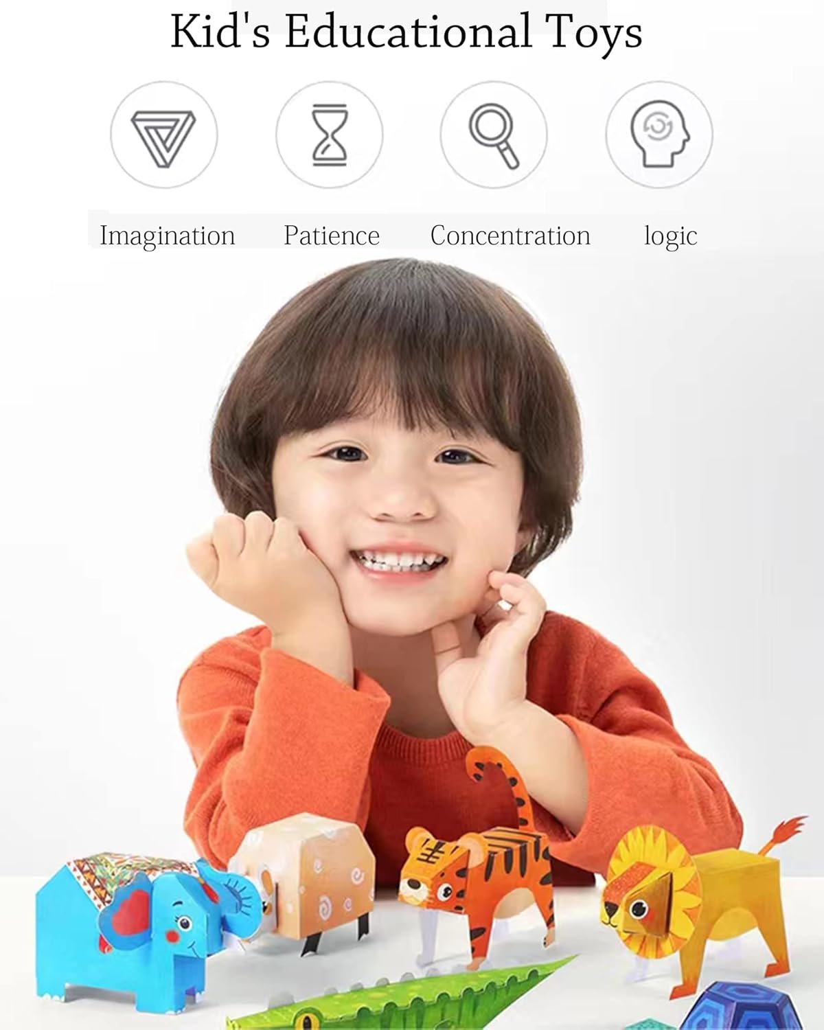 MIREONETRY Origami Paper for Kids Ages 6+,16 Style 3D Car Origami Paper Kit,Easy Origami Kits Art for Beginners Kids Adults,Best Gifts for Boys&Girls (car)