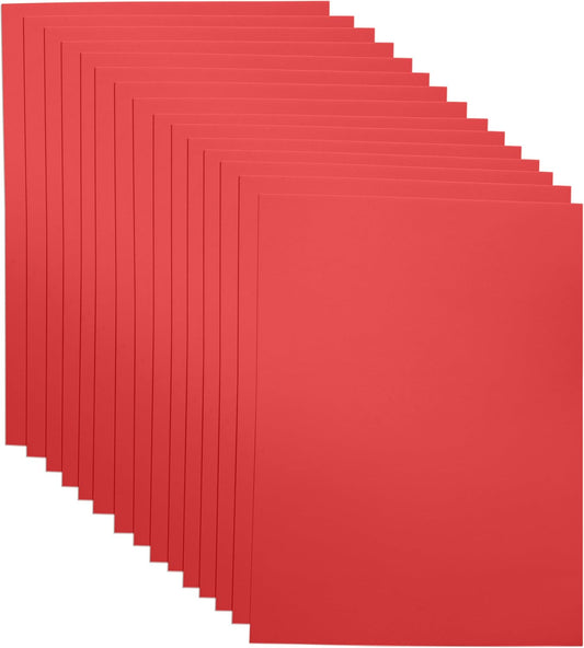 Red EVA Foam Sheets for Crafts, 9 x 12 Inch, 2mm Thickness, 15 Pack – Ideal for DIY Arts and Crafts, Foam Paper for Kids, Cosplay and Costumes