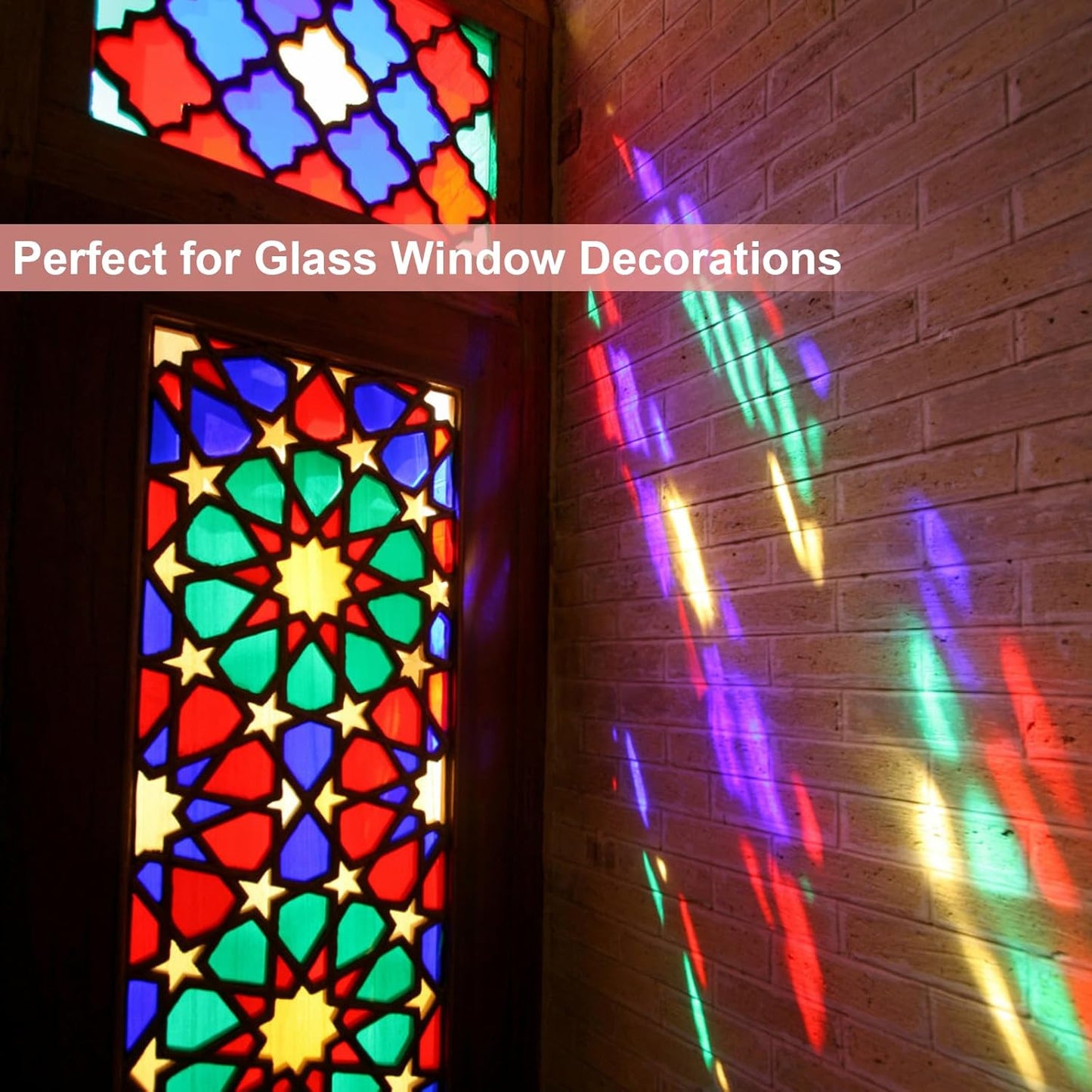 PEASUG 120 PCS Cellophane Sheets, Cello Sheets, Cellophane Paper Sheets, Colored Cellophane Wrap, Transparent Plastic Sheets for DIY Crafts Project, Art, Lights, Window Decoration（12x12 Inches