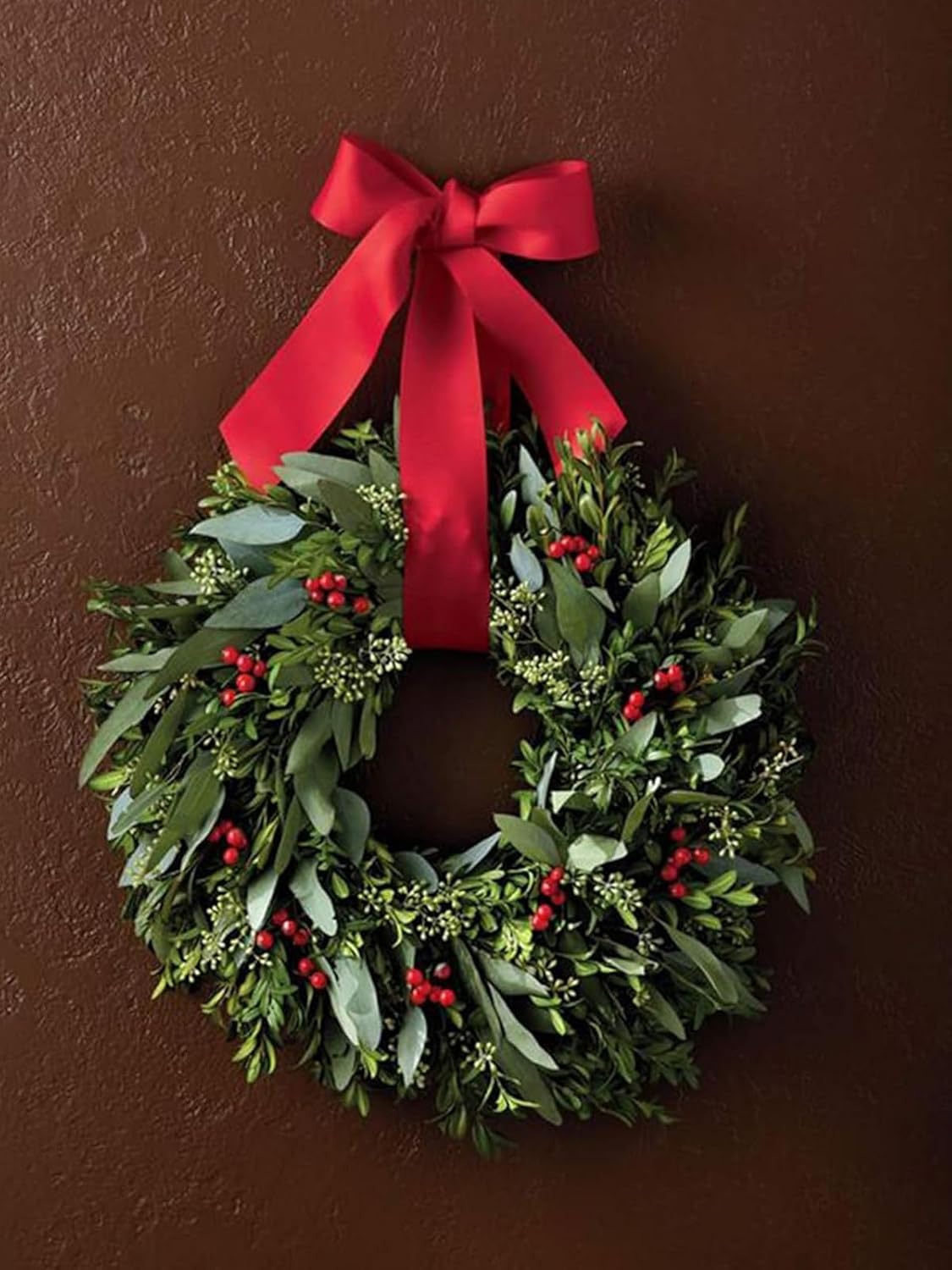 1" x 100 Yards Red Polyester Satin Ribbon Single Faced Bulk Fabric Ribbons for Gift Wrapping, Crafting, Bows Making, Flower Bouquet, Wedding, Home Decor