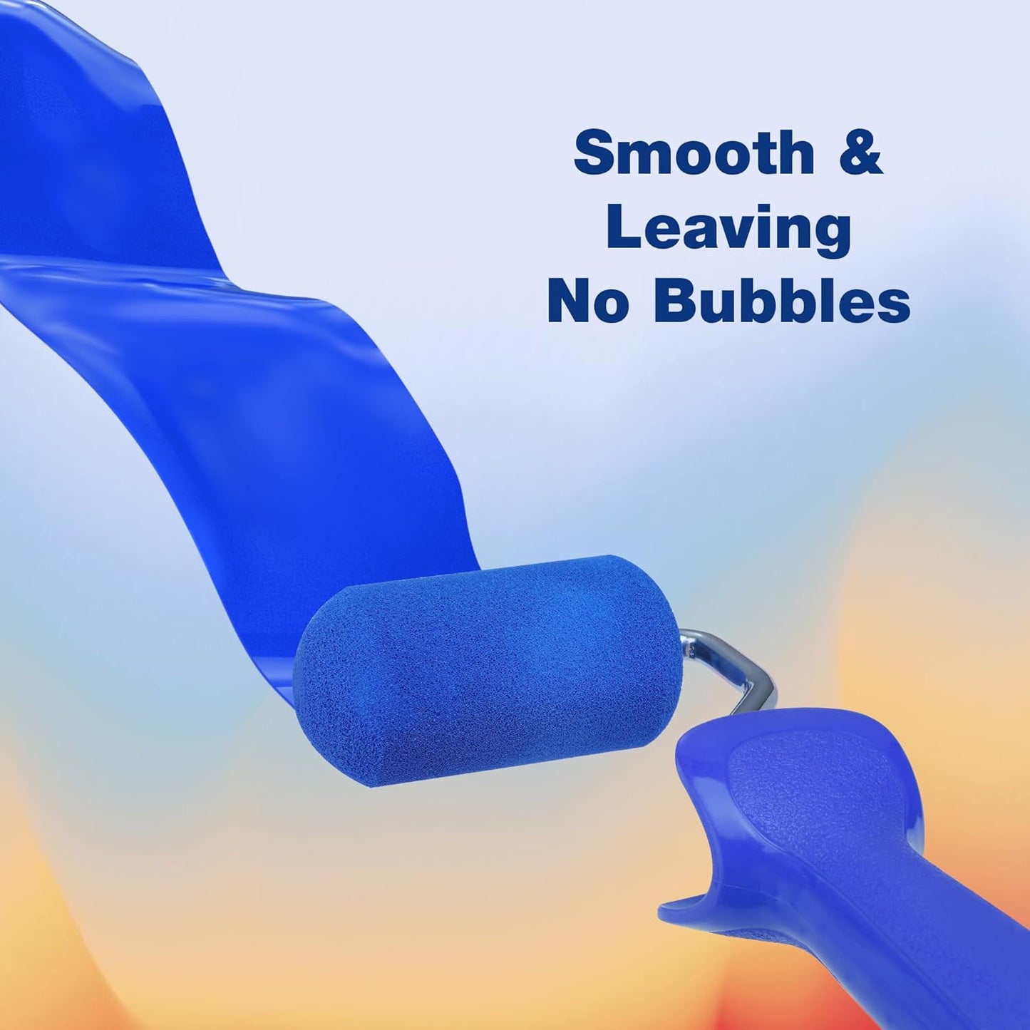 WORKPRO Small Paint Roller 2.5 inch 12-Pack, Mini Foam Paint Roller Covers for Small Touch-Up, Art Crafts, Furniture, Cabinets, High-Density Sponge Paint Roller Replacement for Painting Walls, Doors