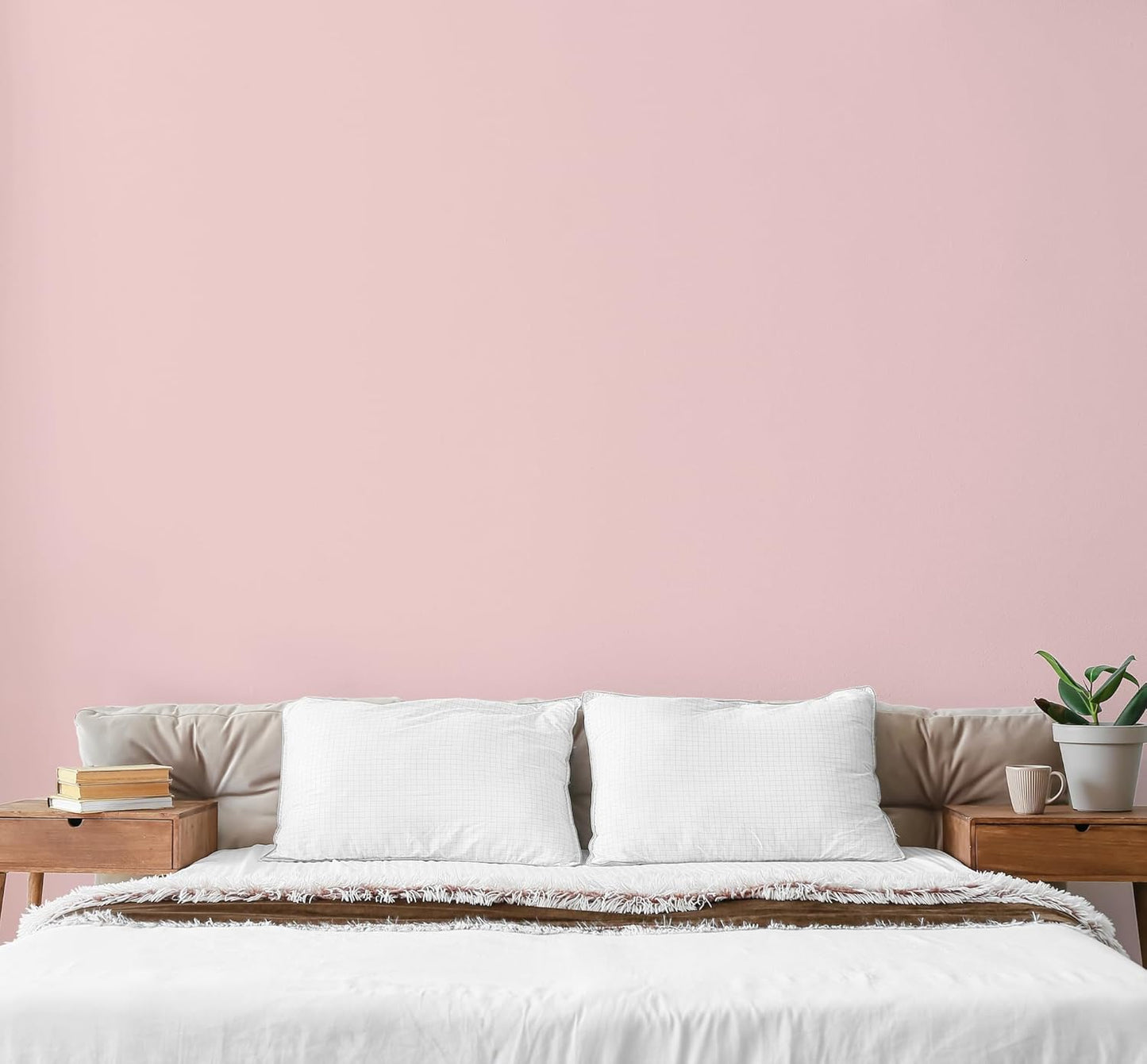 EVOLVE Paint & Primer: Environment-friendly, Low Sheen with One-coat Coverage for Interior & Exterior surfaces (Posy Pink, 1-Gallon)