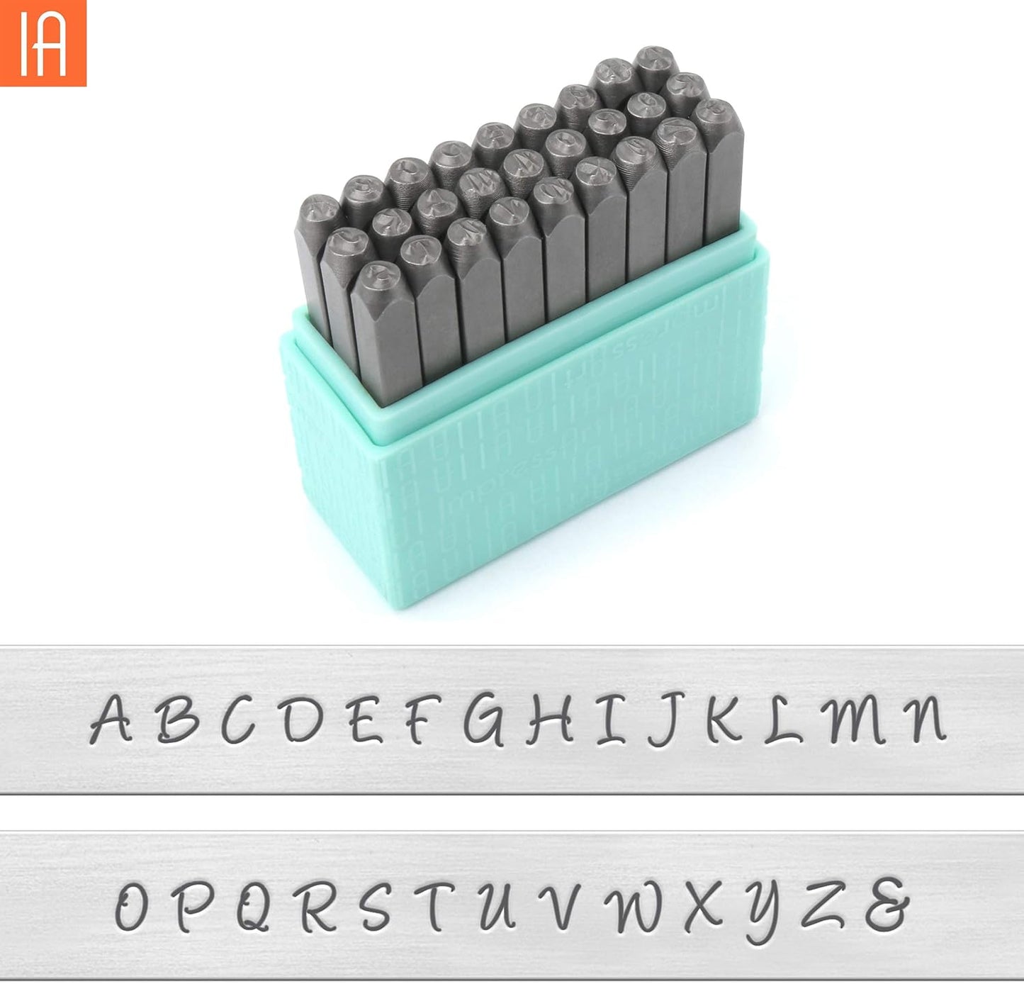 ImpressArt - Metal Stamping Kit, Includes All Essential Metal Stamping Tools for Jewelry Making and DIY Hand Stamping Custom Made Projects (Bridgette, Basic Kit)