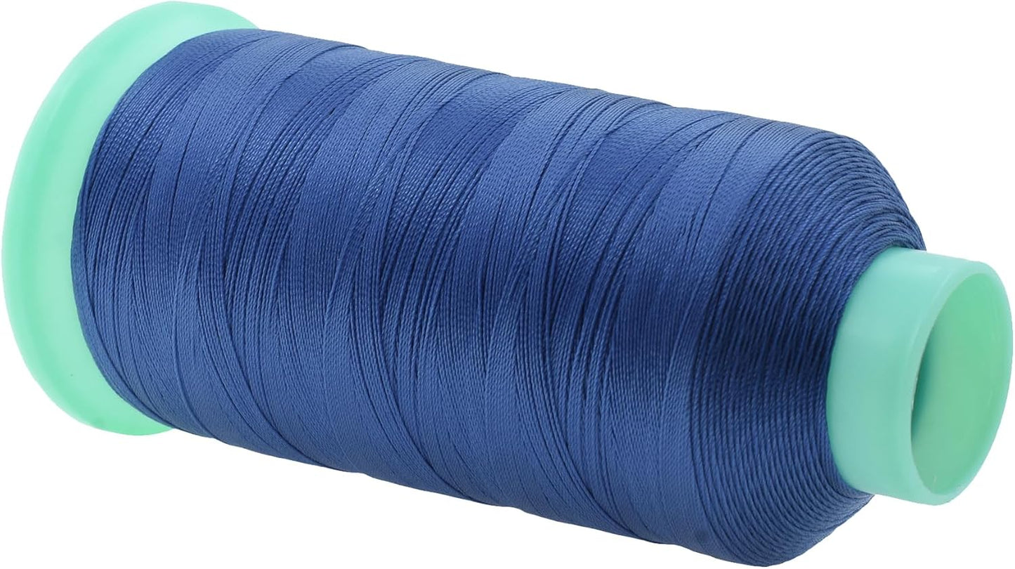Mandala Crafts Heavy-Duty Sewing Thread - 1100 YDs Size 92 280D T90 Tex 90 Nylon for Leather Jeans Weaving Outdoor Marine Upholstery