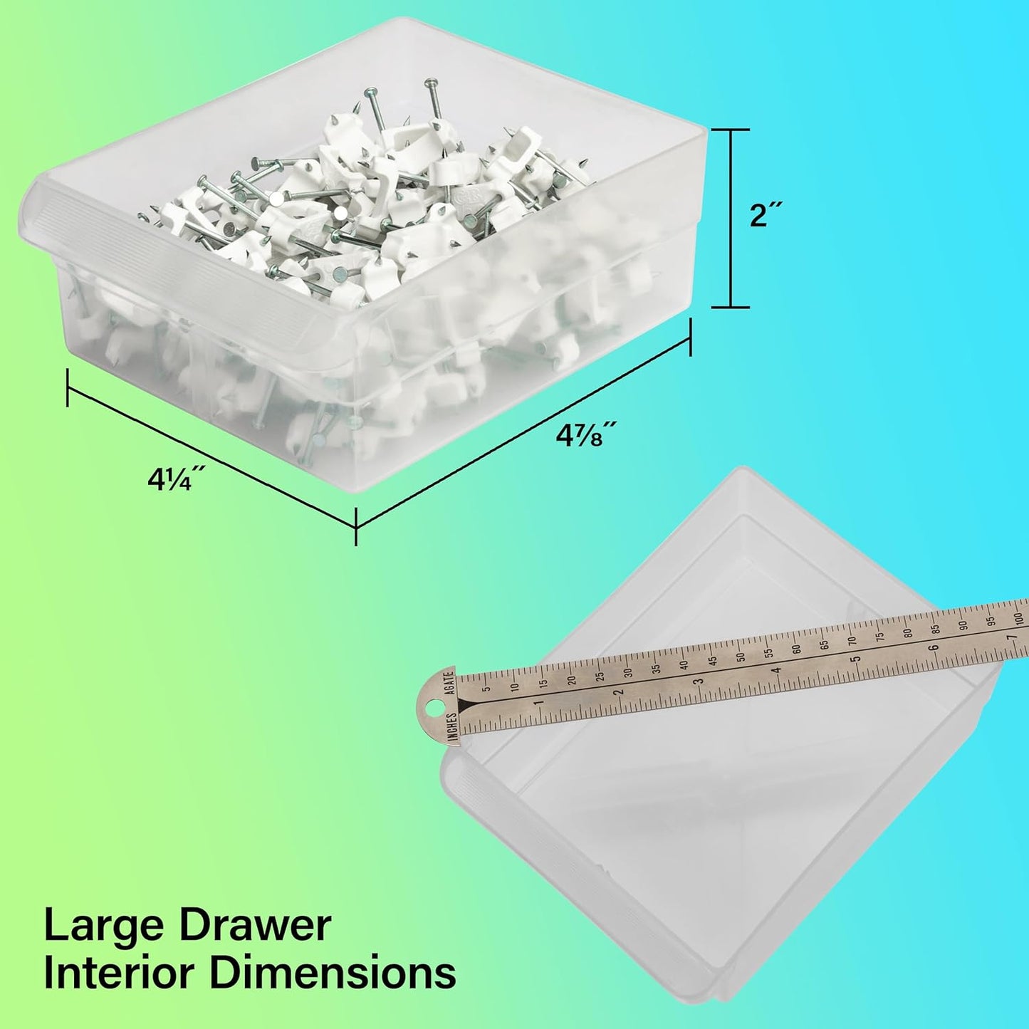 Akro-Mils Craft Storage Cabinets Bundle - 44 & 24 Drawer Organizers