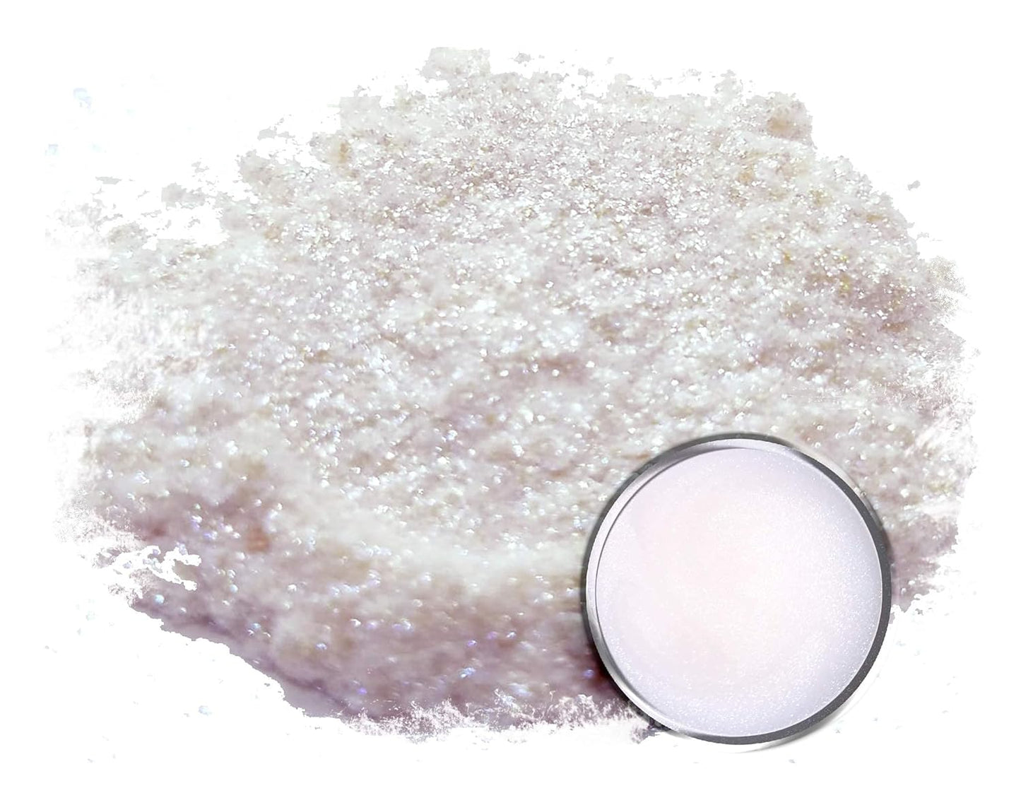 Eye Candy Pigments Premium Ghost Mica Powder - Glimmer Ghost Violet (50gr) - for Epoxy, Resin, Soap, Paint, Woodworking, Acrylic Pouring, Bath Bombs, Fishing Lures - DIY Arts and Crafts Additive