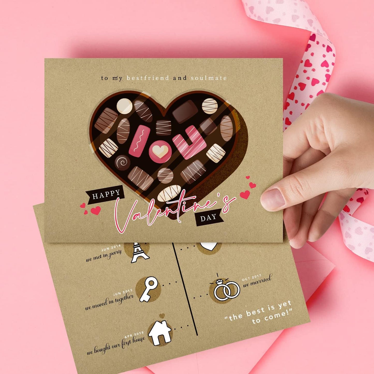 Brown Kraft Cardstock Paper, Heavyweight 8.5 x 11 Card Stock for Business Greeting Cards & Invitations, Gift Tags, Art & Crafts and More! | 80lb (216gsm) Cover | 25 per Pack