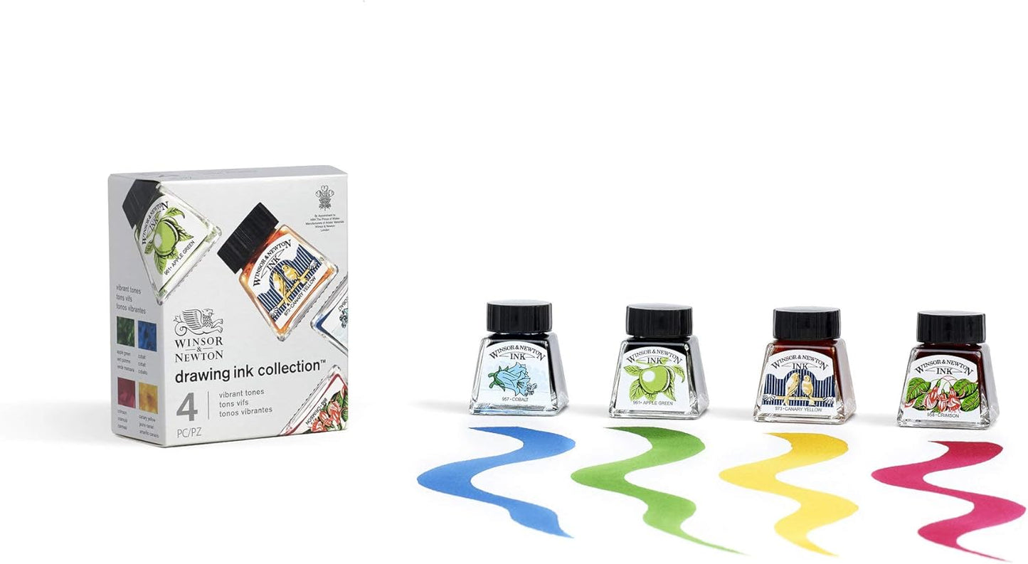 Winsor & Newton Specialty Ink, Black, 14ml Bottle