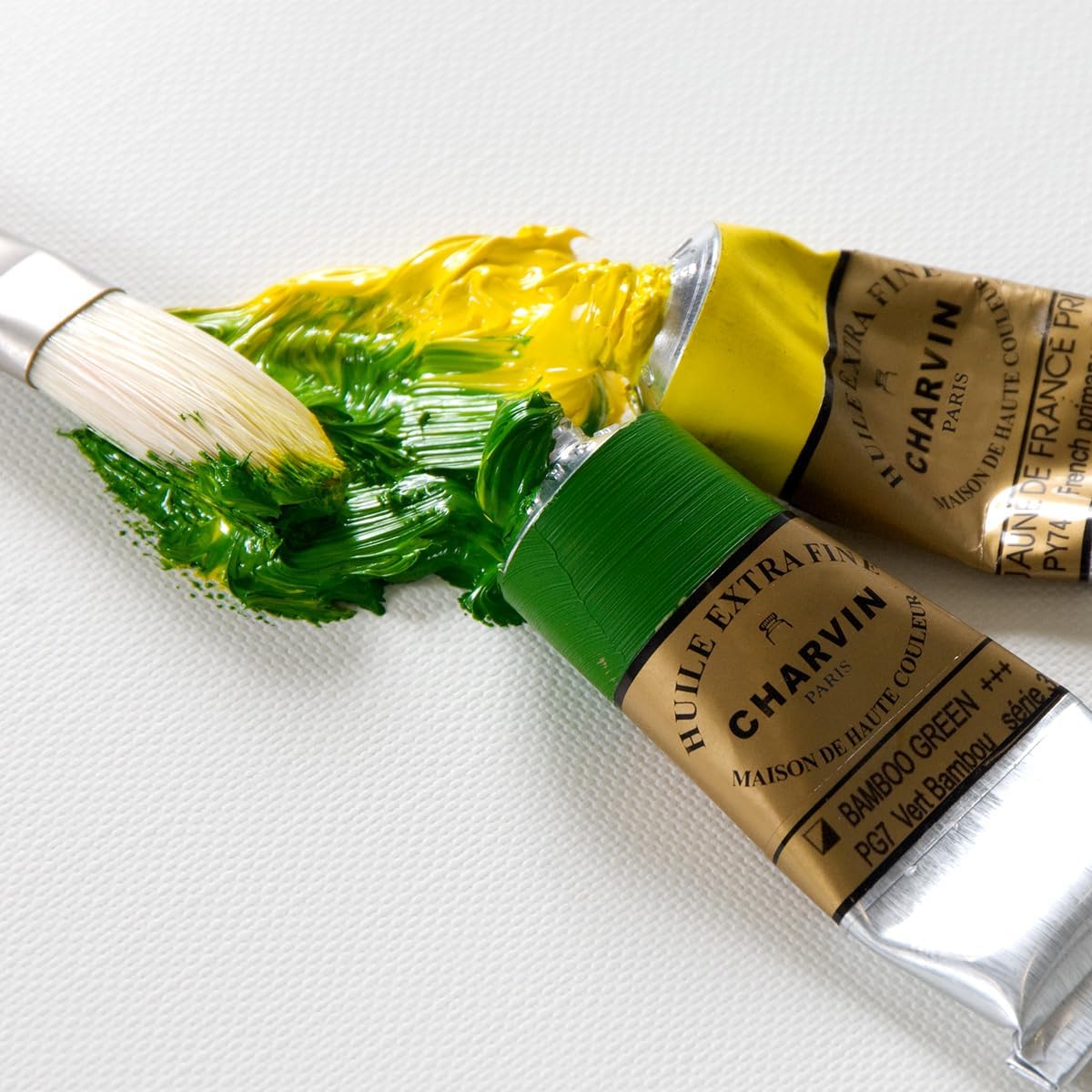 Charvin Extra Fine Oil Paint, Coral 150 ml - Triple-Milled, Rich Texture, Poppy Oil-Based, Light-Fast, Handmade, Archival Quality