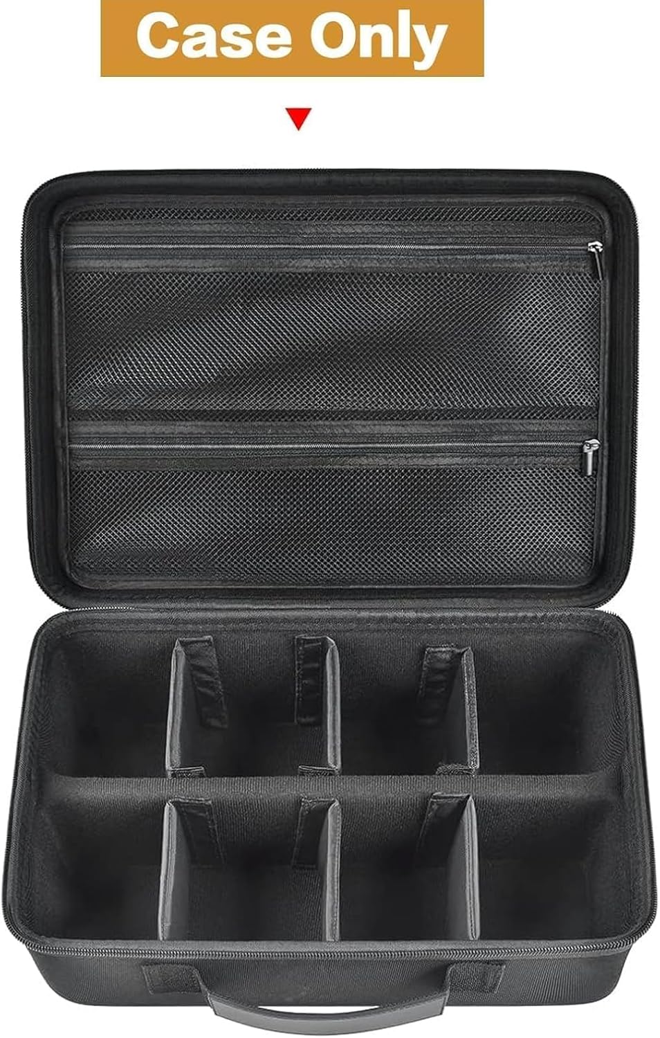 ALLPRIMO Trading Card Case Storage Box for 2700+ Cards. Deck Boxes Travel Organizer Holder Compatible with TCG/for Topps Baseball Sports/for C.A.H/for UNO/for MTG/for Yu-Gi-Oh Games -Black