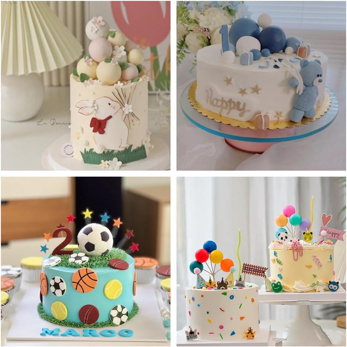 Crafjie Craft Foam Balls 50-Pack 1.5 Inches in Diamete, Smooth and Durable Foam Balls, for DIY Crafting and Decoration, White