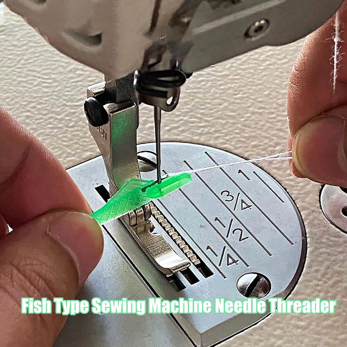 Fish Mouth Sewing Machine Needle Threader - 2025 New Automatic Tool, Quick & Easy Loop Threader for Enhanced Sewing Efficiency & Precision (20)