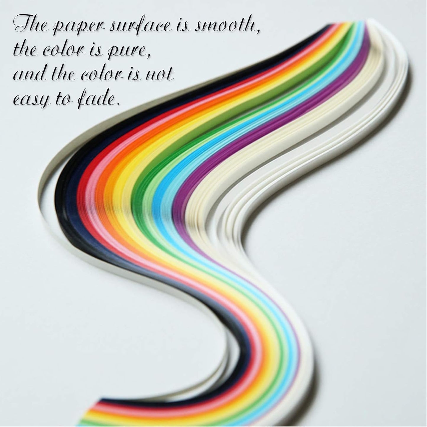 Paper Quilling Strips with 26 Colors 2080 Strips Quilling Tools and Supplies