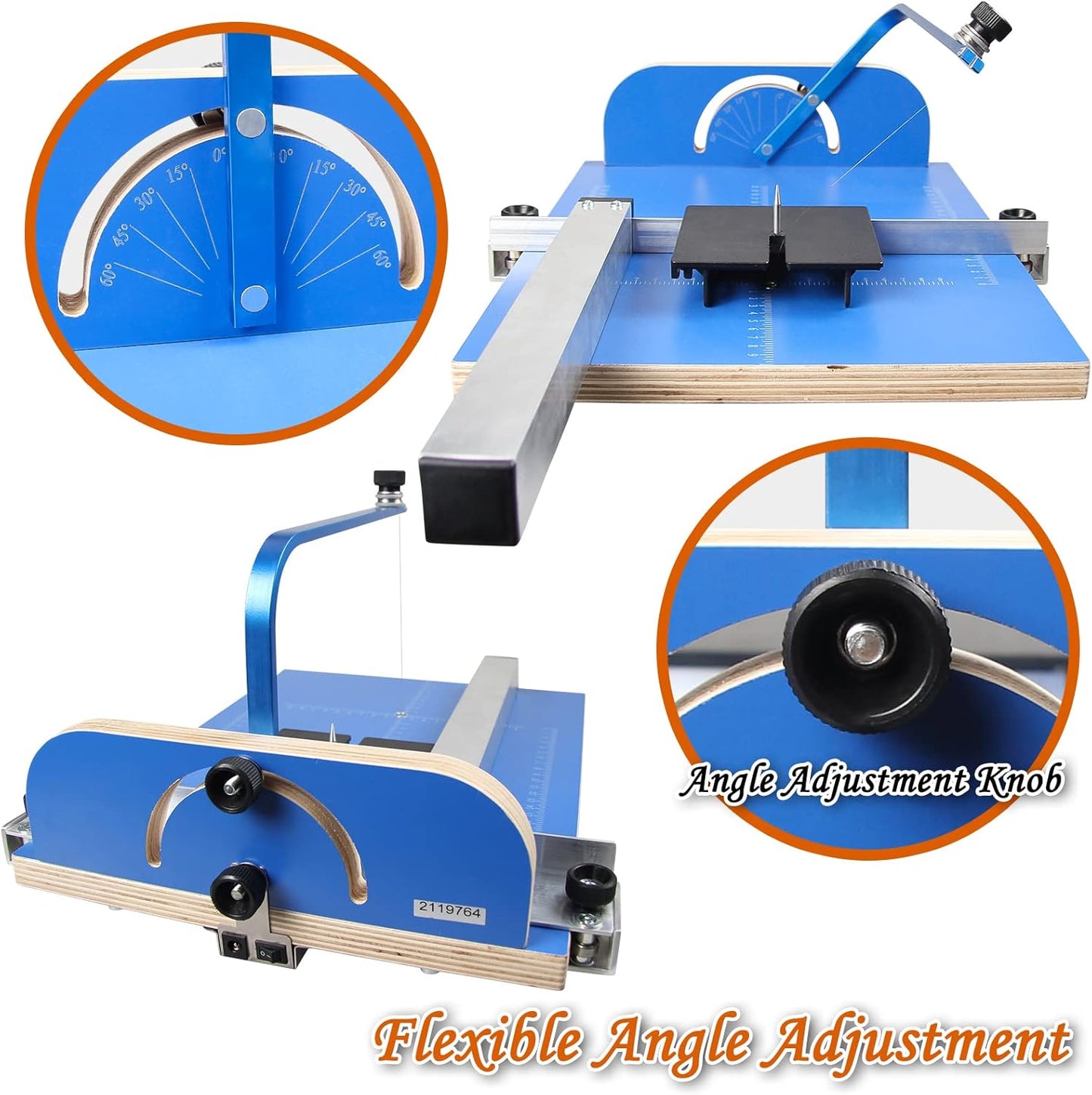 DOMINOX Electric Hot Wire Foam Cutter - Tabletop Tool for Cutting Foam, Styrofoam, Model Making & Sculpting