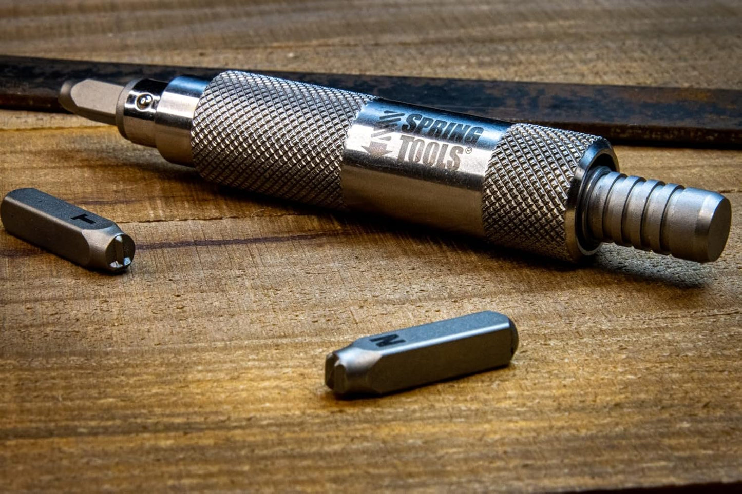 HDIDS509 Hammerless Metal Stamping Kit, 3/16" 39-Piece Alphanumeric Steel Stamps, 5000 LBS Force, A-Z, 0-9, Heavy-Duty Case, USA-Made, ID Stamp, Number and Letter Punch