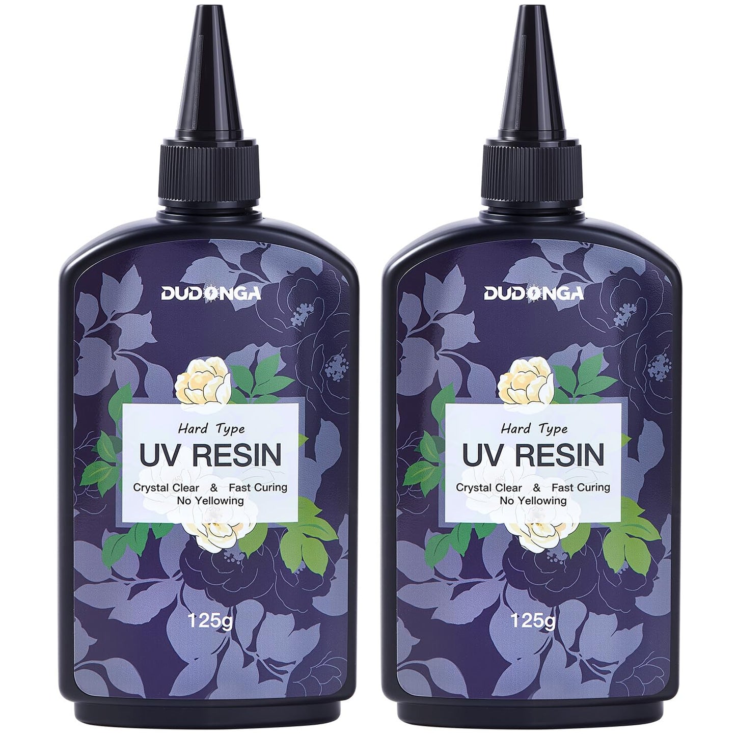 UV Resin 250g, DUDONGA Low Viscosity Crystal Clear Ultraviolet Thin Epoxy Resin, Quick-Curing & Low Shrinkage UV Glue Kit for Crafts, Jewelry Making, Casting