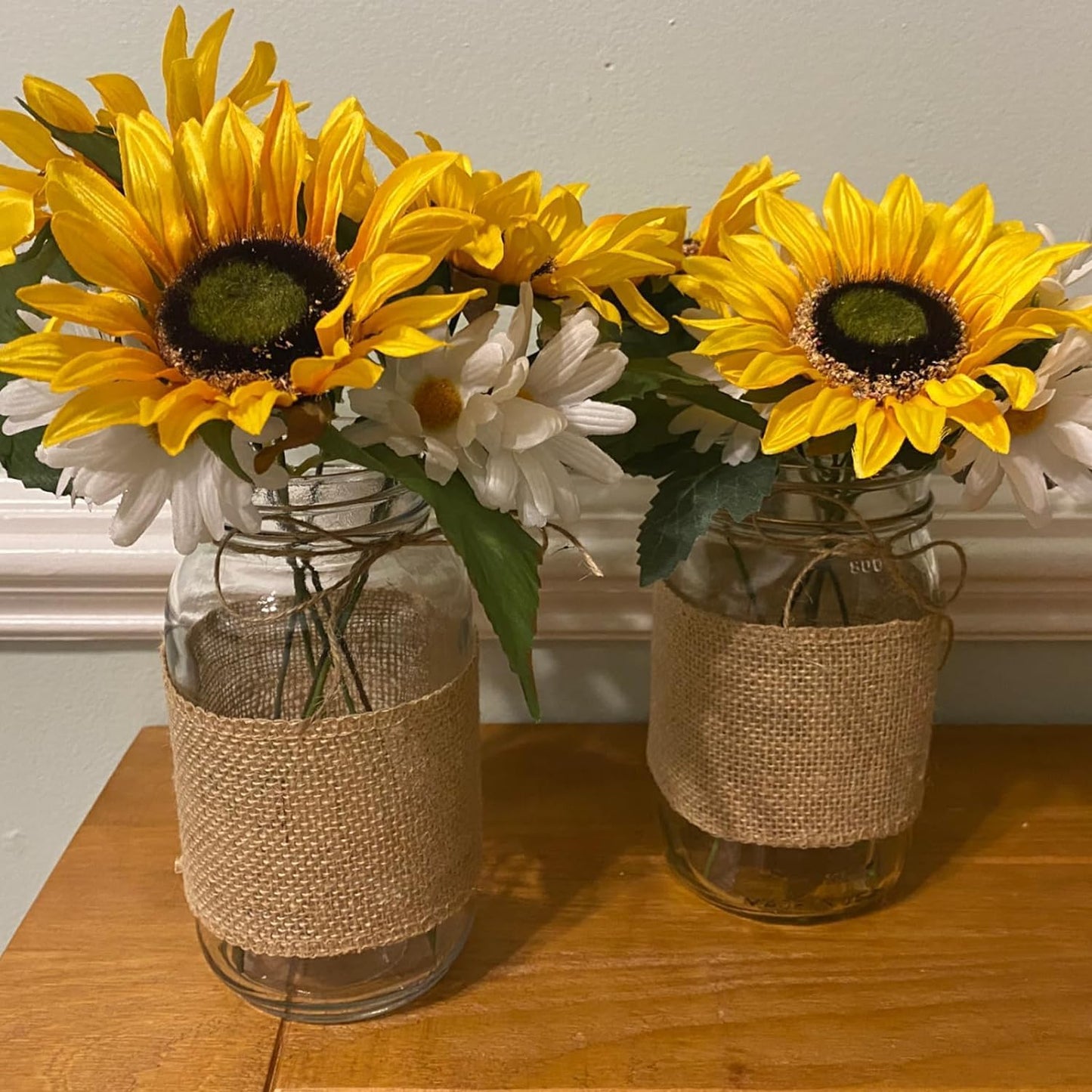 LaRibbons 4 Inch Natural Burlap Fabric Roll 10 Yards Jute Ribbon for Craft Gift Wrapping Wreath Wedding Tree Home Decoration