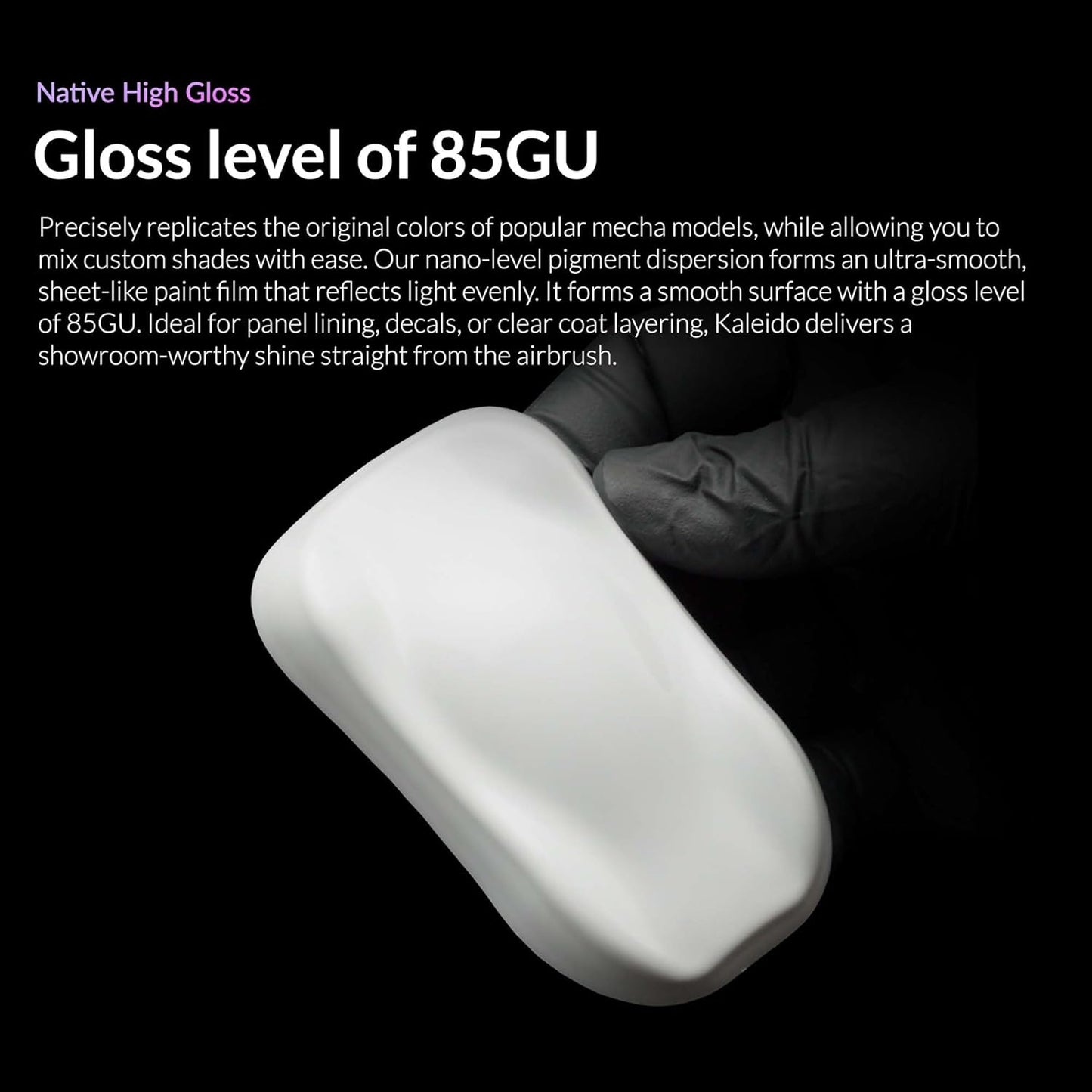 Gaahleri Kaleido Mecha 24-Color Set – Water-Based Acrylic Airbrush Paint Kit for Scale Models, Gundam, Gunpla,Mecha,Cars & Miniatures – Pre-Thinned, High Gloss, Fast-Drying, with Thinner & Cleaner