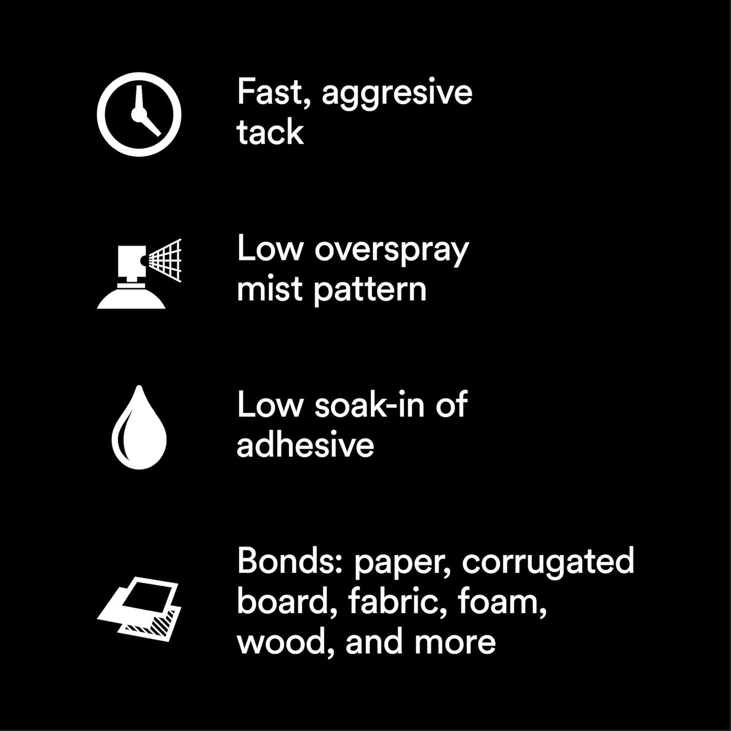 3M Super 77 Multipurpose Permanent Spray Adhesive Glue, Paper, Cardboard, Fabric, Plastic, Metal, Wood, Net Wt 13.44 oz