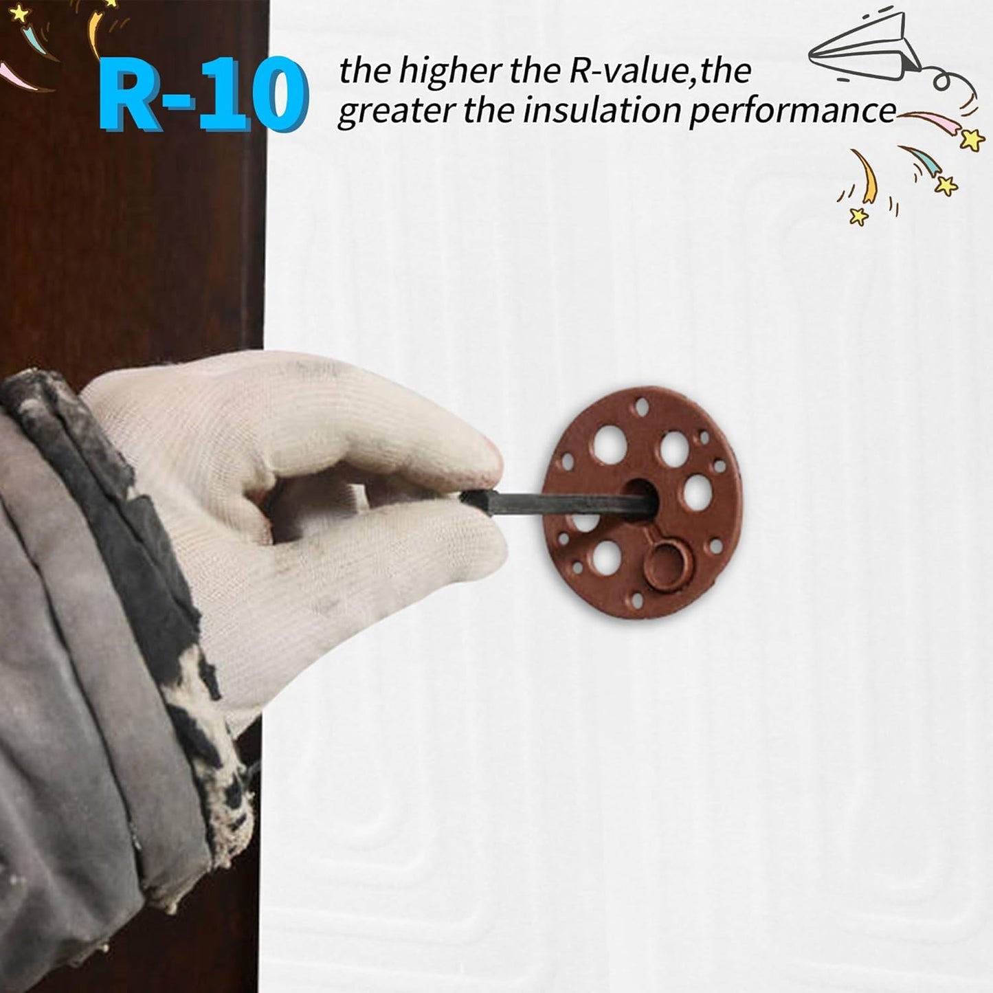 LuckyFoam White 4 Pack 12x7.5x1 inch Foam Sheets 1 Inch Thick Polystyrene Rectangles XPS Foam Board Craft for Insulating DIY Modeling Art Supplies