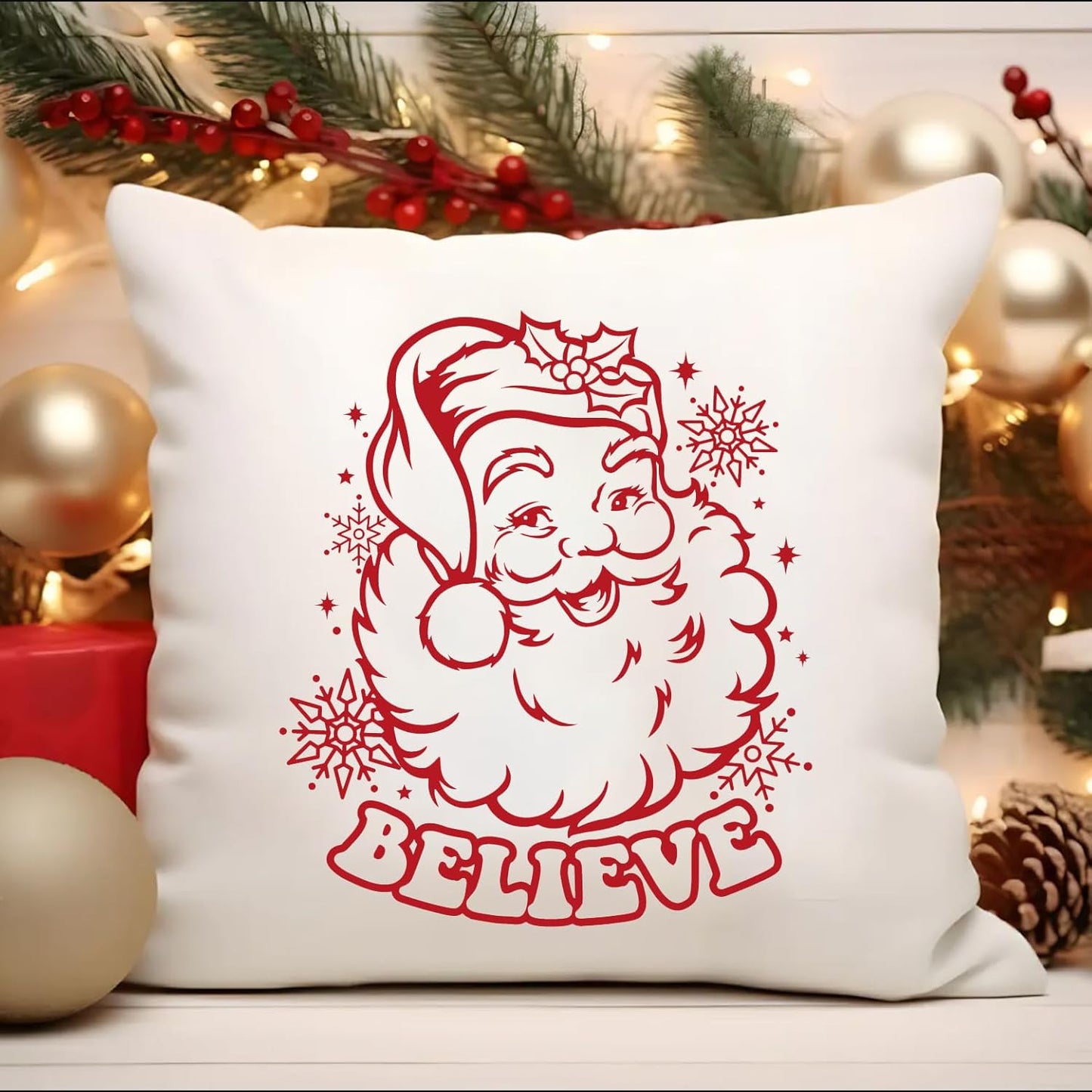 Christmas Stencils for Crafts Reusable Christmas Doormat Stencils Xmas Holiday Stencil for Painting on Wood Window Door Mats Fabrics Decor