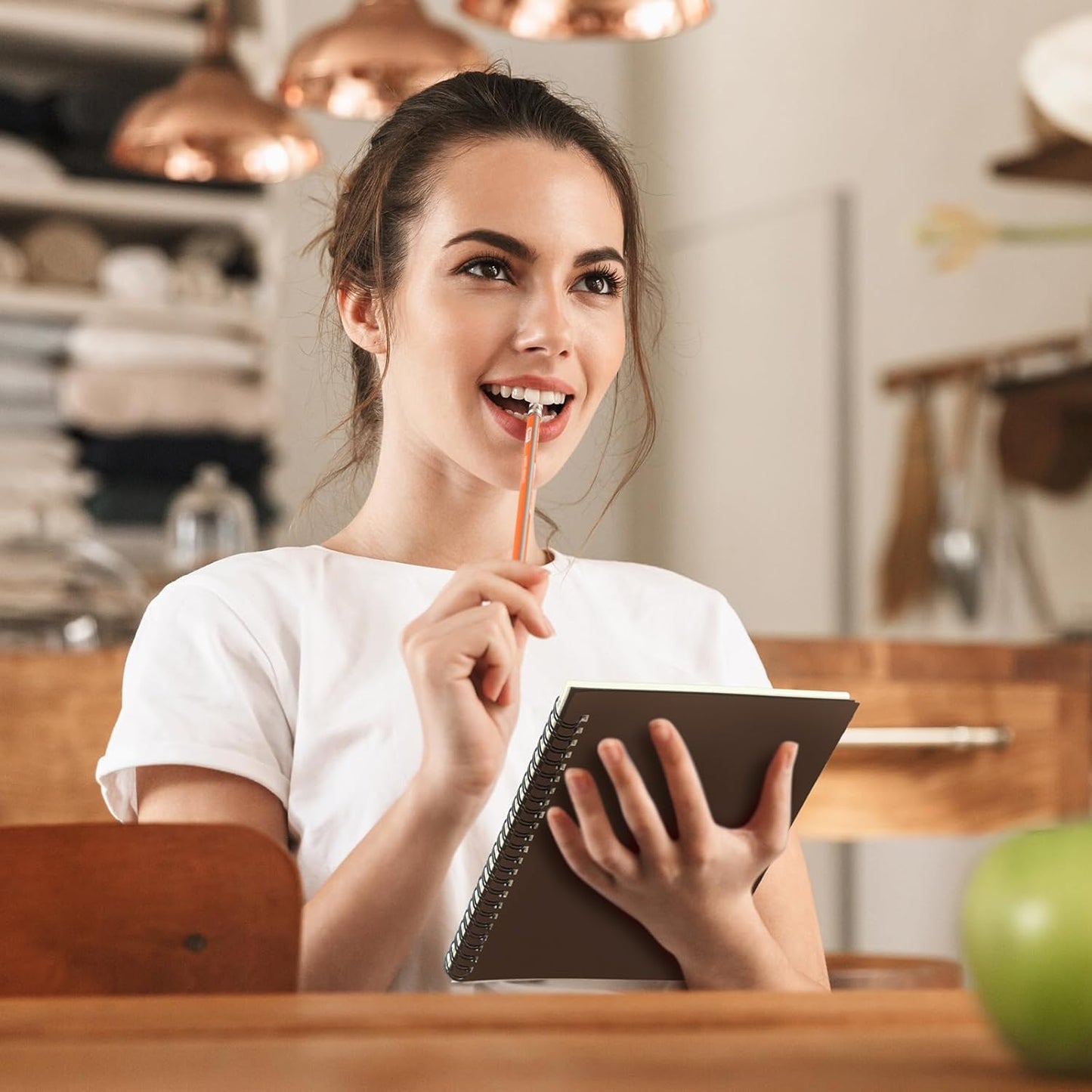 Spiral Notebook Bulk A5 College Ruled Journals Notebooks Lined 8.3 x 5.5 Inch Note Books Writing Thick Paper Notebook for Christmas Office Business School Gifts Supplies(Classic Colors, 72 Pcs)