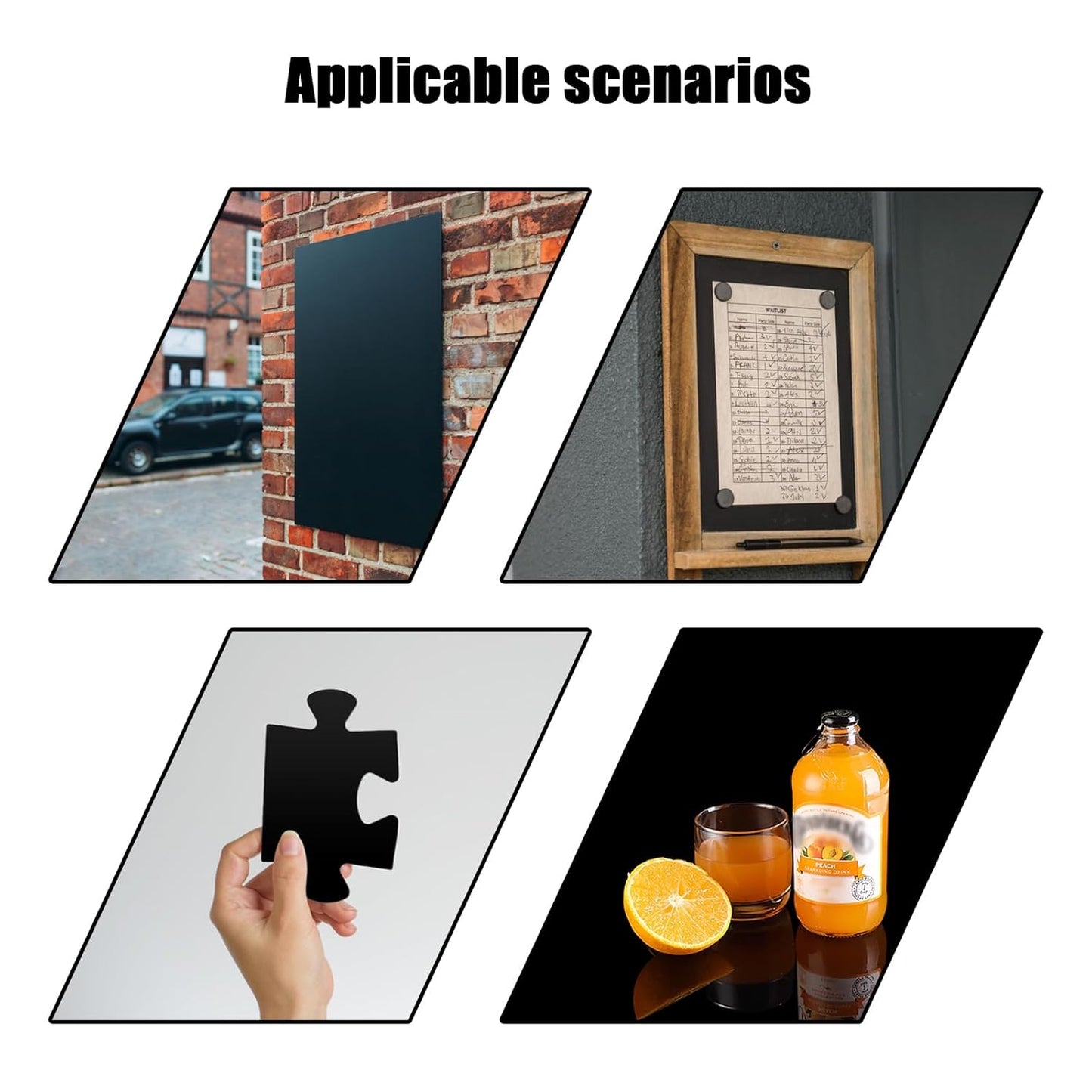 2 Pcs Black Acrylic Sheets for Laser Cutting 3mm 1/8 in Thick 8×12in Hard Acrylic Sheets with Protective Paper for Handcrafts Signs