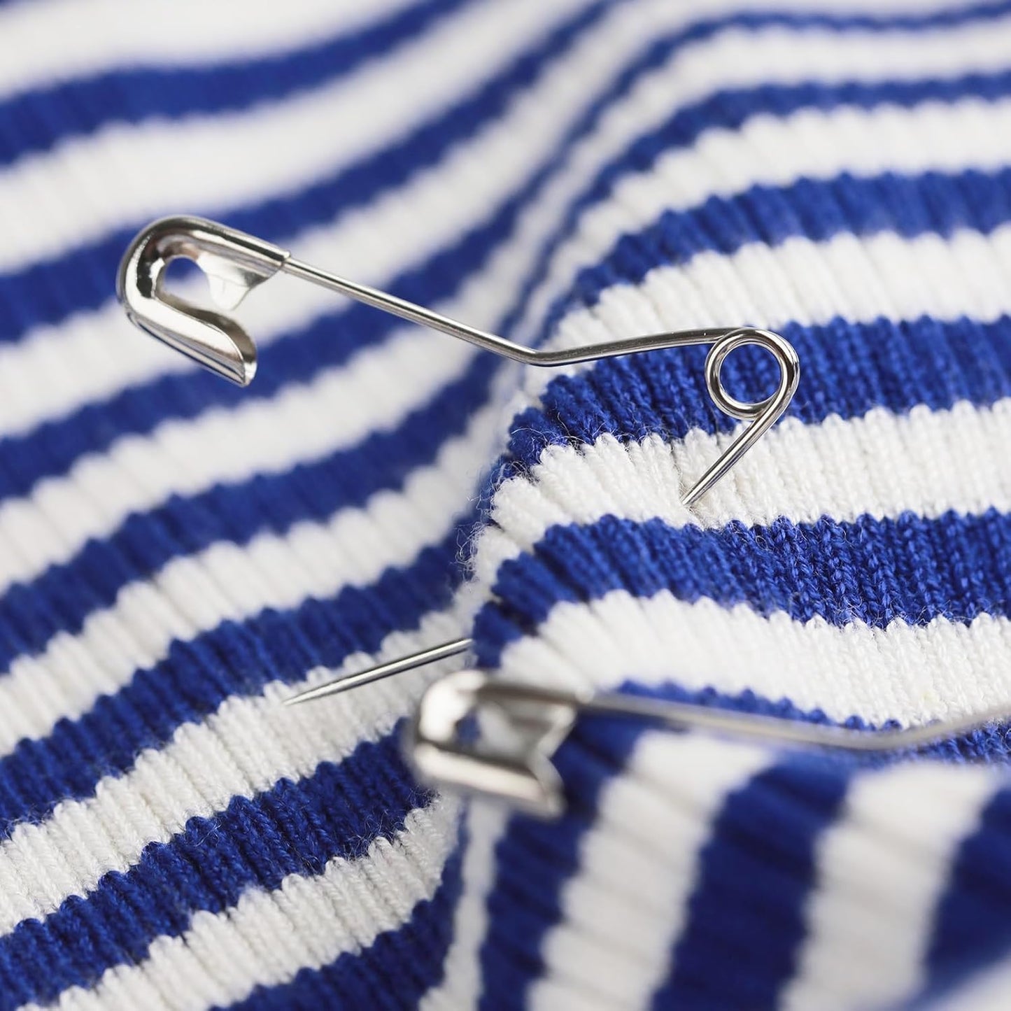 100 Pack Curved Safety Pins for Quilting Basting Pins 38mm/1.5inch Quilting Safety Pins Stainless Steel Quilting Pins