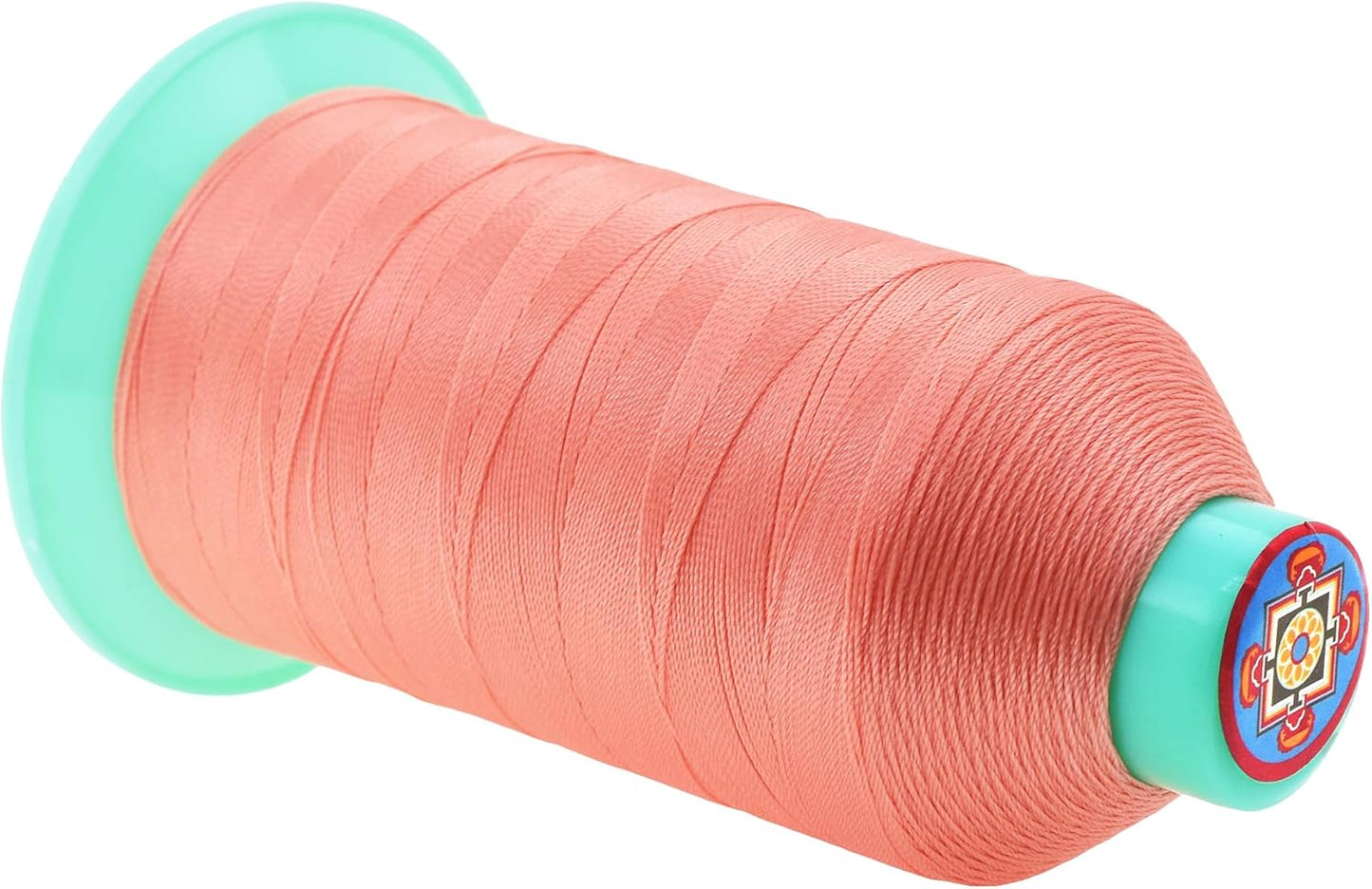 Mandala Crafts Bonded Nylon Thread Blush Heavy Duty Sewing Threads - 1250 YDs Size 138 420D T135 Tex 135 Thread for Leather Jeans Weaving Outdoor Marine Upholstery Threads