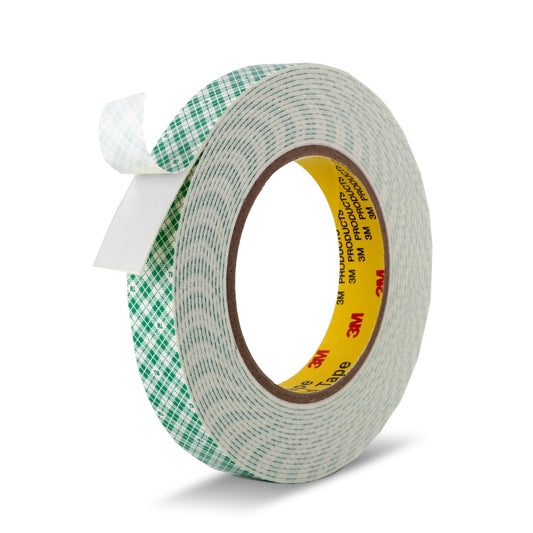 Double Sided Tape Foam Tape 3/4" x 18Ft Made of 3M High Shear Adhesive Mounting Tape with High Temperature Resistance for Interior Exterior Mounting Applications and Home Office Deco