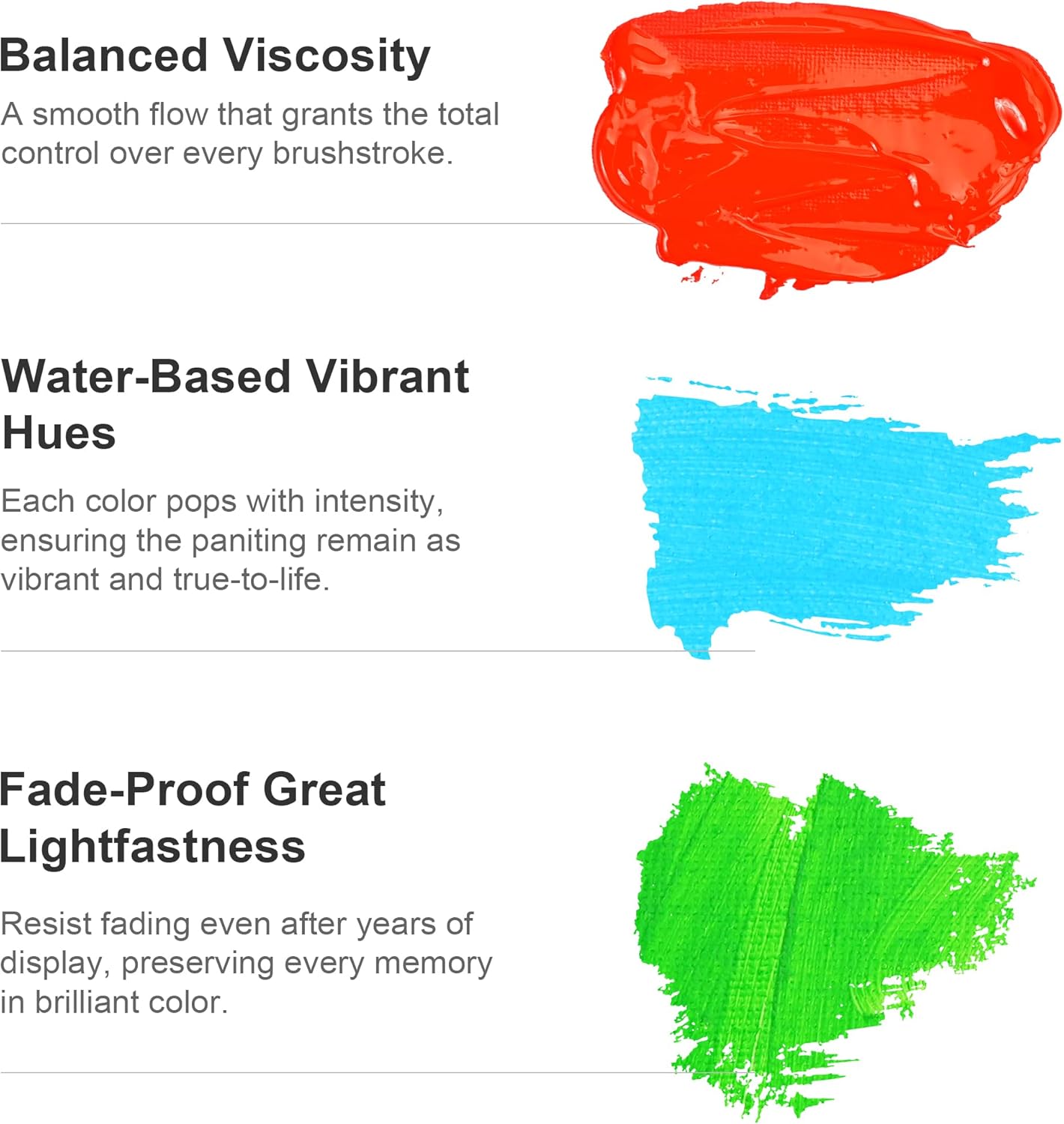 AUREUO Hooker's Green Acrylic Paint, 4 Fl Oz / 120ml Single Tube, Rich Pigment Art Craft Paints for Canvas, Rocks, Wood, Ceramic, Fabric - Art Supplies for Beginners, Professionals, Artists