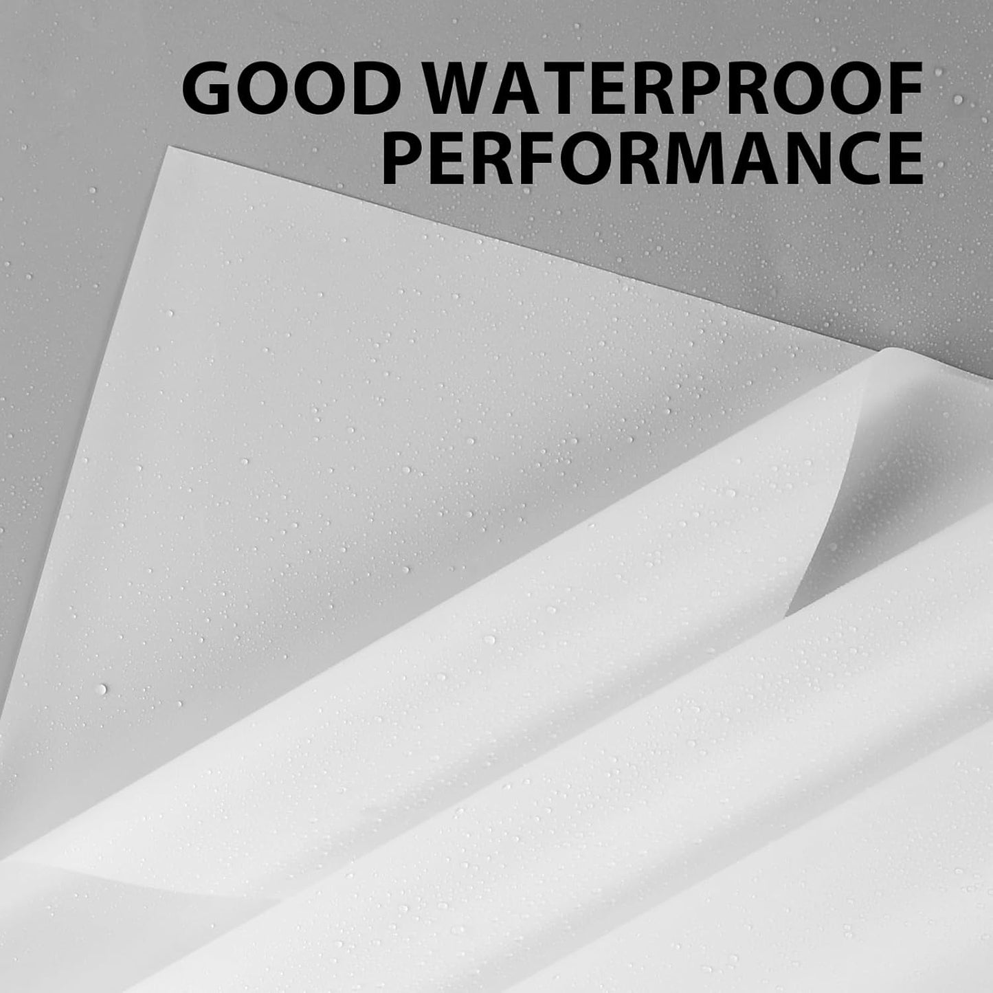 FUHITIM 20 Sheets Flower Wrapping Paper -Waterproof Floral Bouquet Wrapping Paper Used for DIY Crafts, Gift Packaging, Florist Supplies Packaging Paper for Wedding Birthday Gift (White)