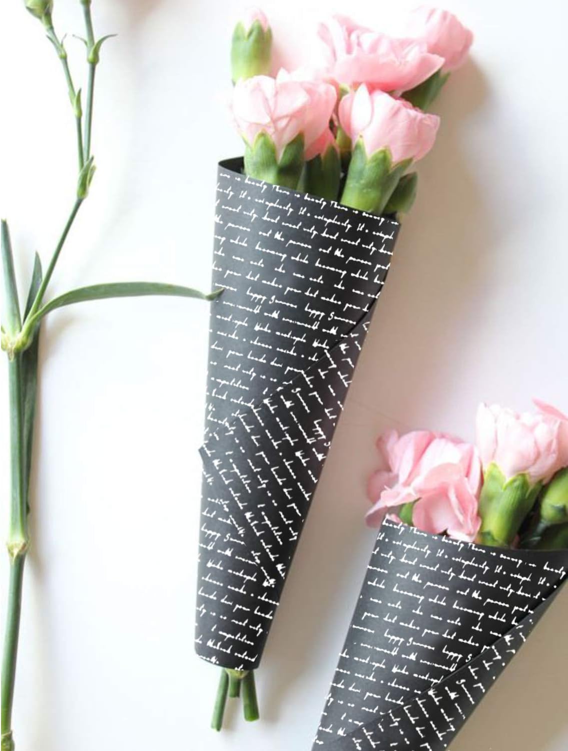 CrafTreat Reusable Pattern Stencils for Painting on Wood, Canvas, Paper, Fabric, Floor, Wall and Tile - Woodgrain, Crackle, Marble and Script - 4 Pcs - 6x6 Inches Each - DIY Art and Craft Stencils