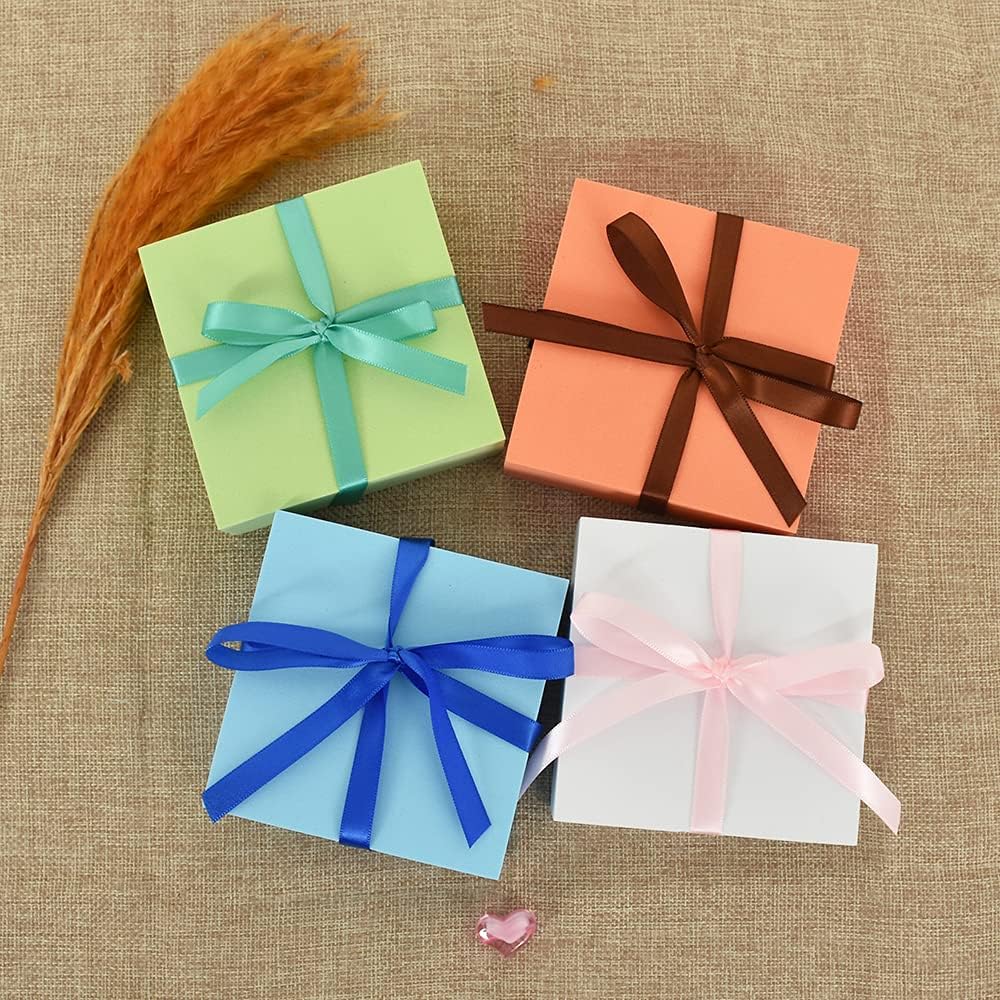 TONIFUL 3/8 Inch x 100yds Coffee Brown Color Satin Ribbon Thin Solid Fabric Ribbons Roll for Gift Wrapping Invitation Floral Hair Balloons Craft Party Wedding Decoration Valentine's Day Bouquet