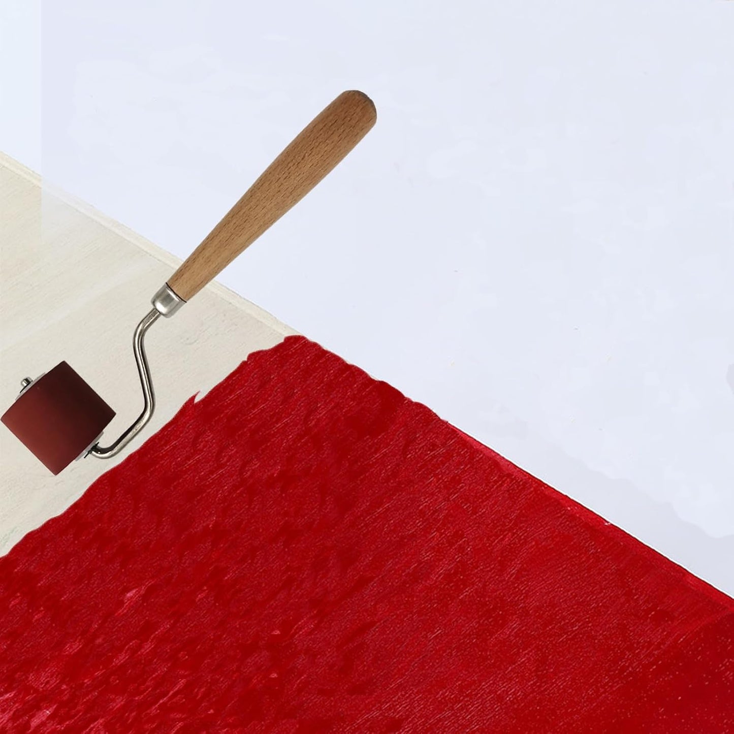 3 Pcs Craft Stamping Brayers Brayer Rollers, Rubber Rollers Brayer, Rubber Brayer Roller Brayer Ink Roller for Stamping, Printing, Printmaking