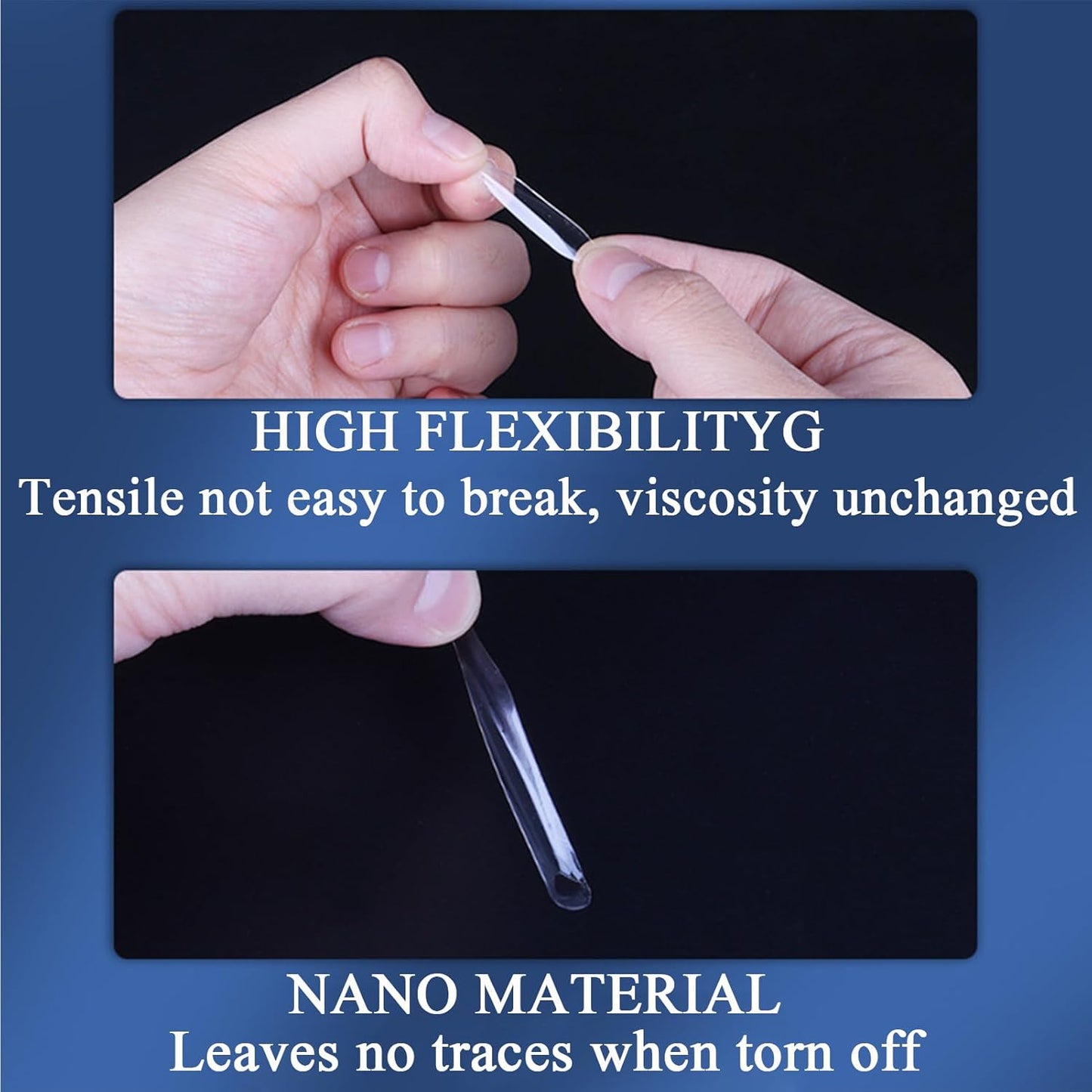 Adhesive Stick dots Two-Sided Sided Mounting Putty Stick Tack for Wall Hanging Crafts Balloons Festival Party Decorations,Clean Removable(0.4"*0.4"-300)