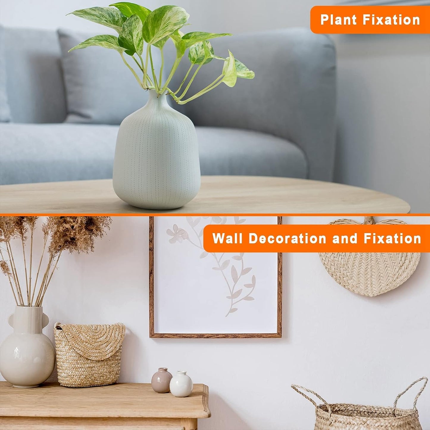 Zonon 60 Pcs Double Sided Adhesive Dots Clear Glue Point Tape Stickers Balloon Glue Round Mini No Traces Adhesive Sticker Dot Sticker for Classroom Decor Craft DIY Office (1.57 Inch/ 40 mm)