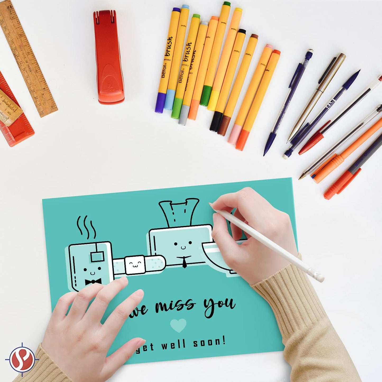 8.5 x 11" Sea Blue Color Paper Smooth, for School, Office & Home Supplies, Holiday Crafting, Arts & Crafts | Acid & Lignin Free | Regular 20lb Paper - 100 Sheets