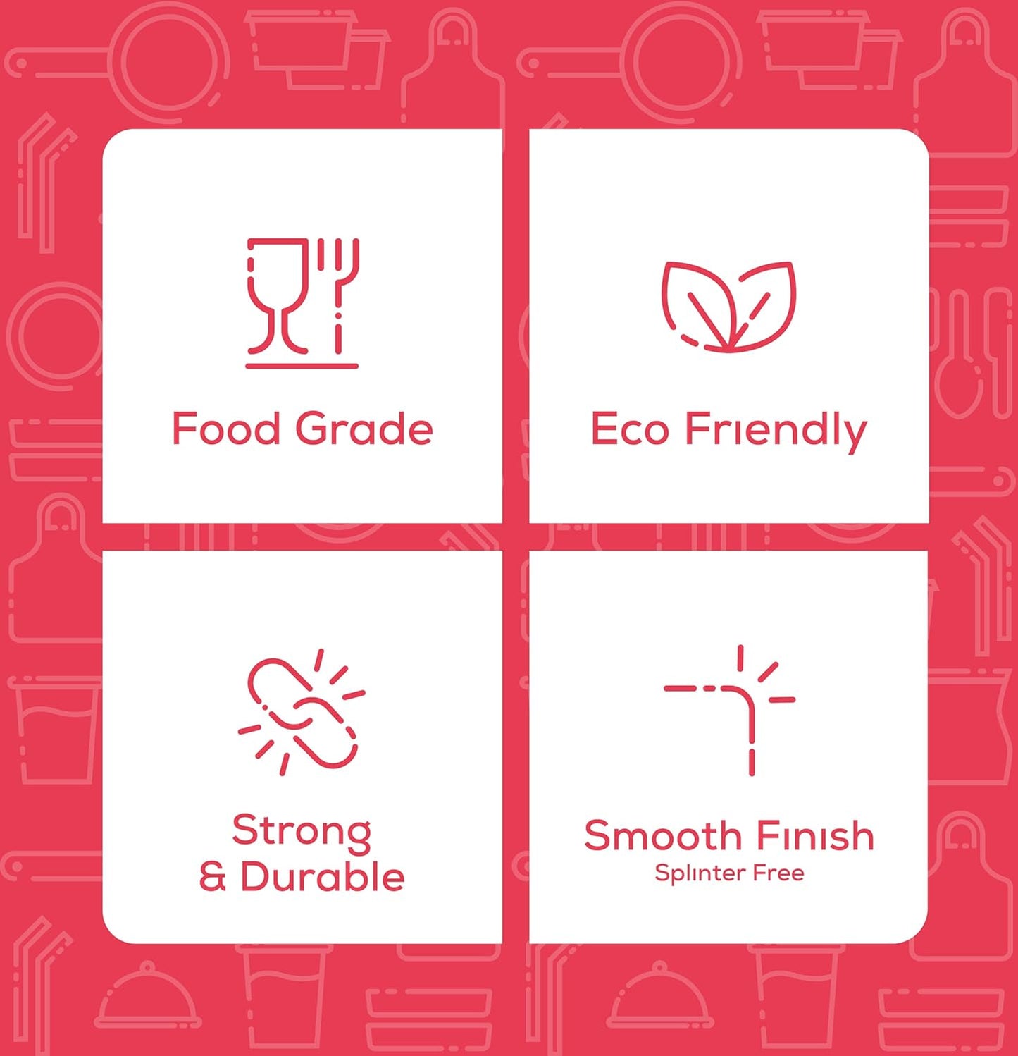 Gusto [1000 Count] Jumbo 6 Inch Wooden Multi-Purpose Popsicle Sticks, Craft Sticks for ICES, Ice Cream, Waxing, Tongue Depressor Wood Sticks -(Formerly Comfy Package)