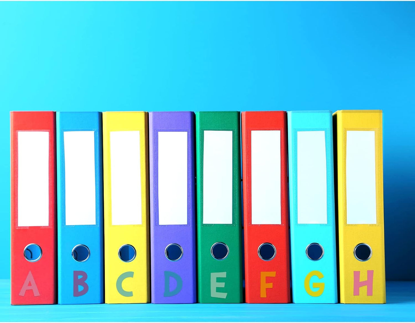 TaoBary 544 Pcs 2 Inch 16 Sheets Large Letter Stickers, Upper and Lower Case, Adhesive Vinyl Alphabet Sticker for Bulletin Board, Poster, Bottle, DIY, Notebook(Macaron Tone,2 Inch)