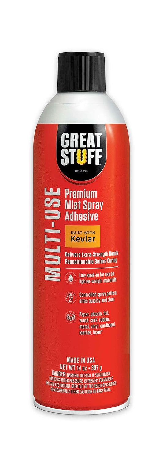 Great Stuff™ Multi-Use Mist Adhesive - 14 oz - Aerosol