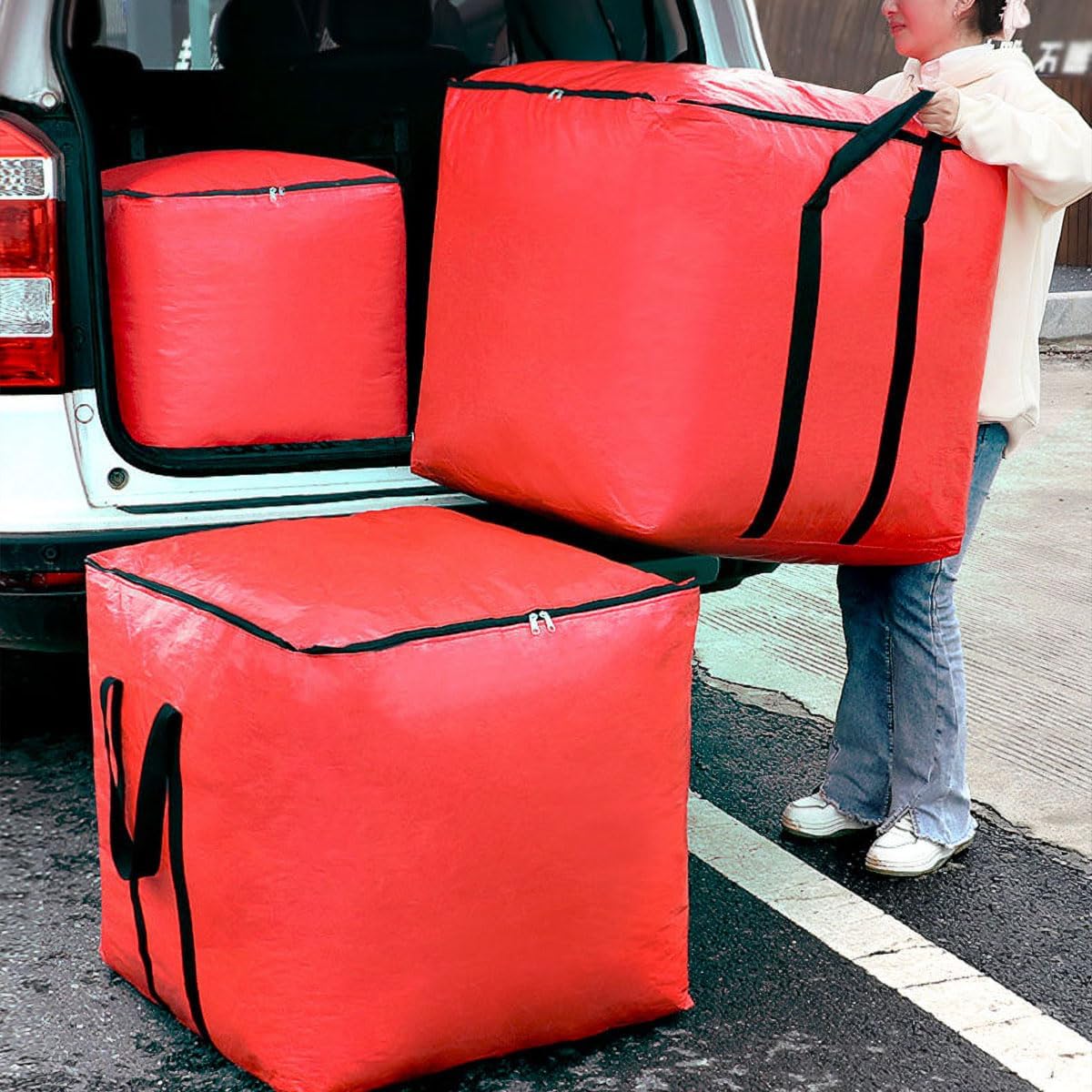 Extra Large Storage Bag (Blue, 120L)