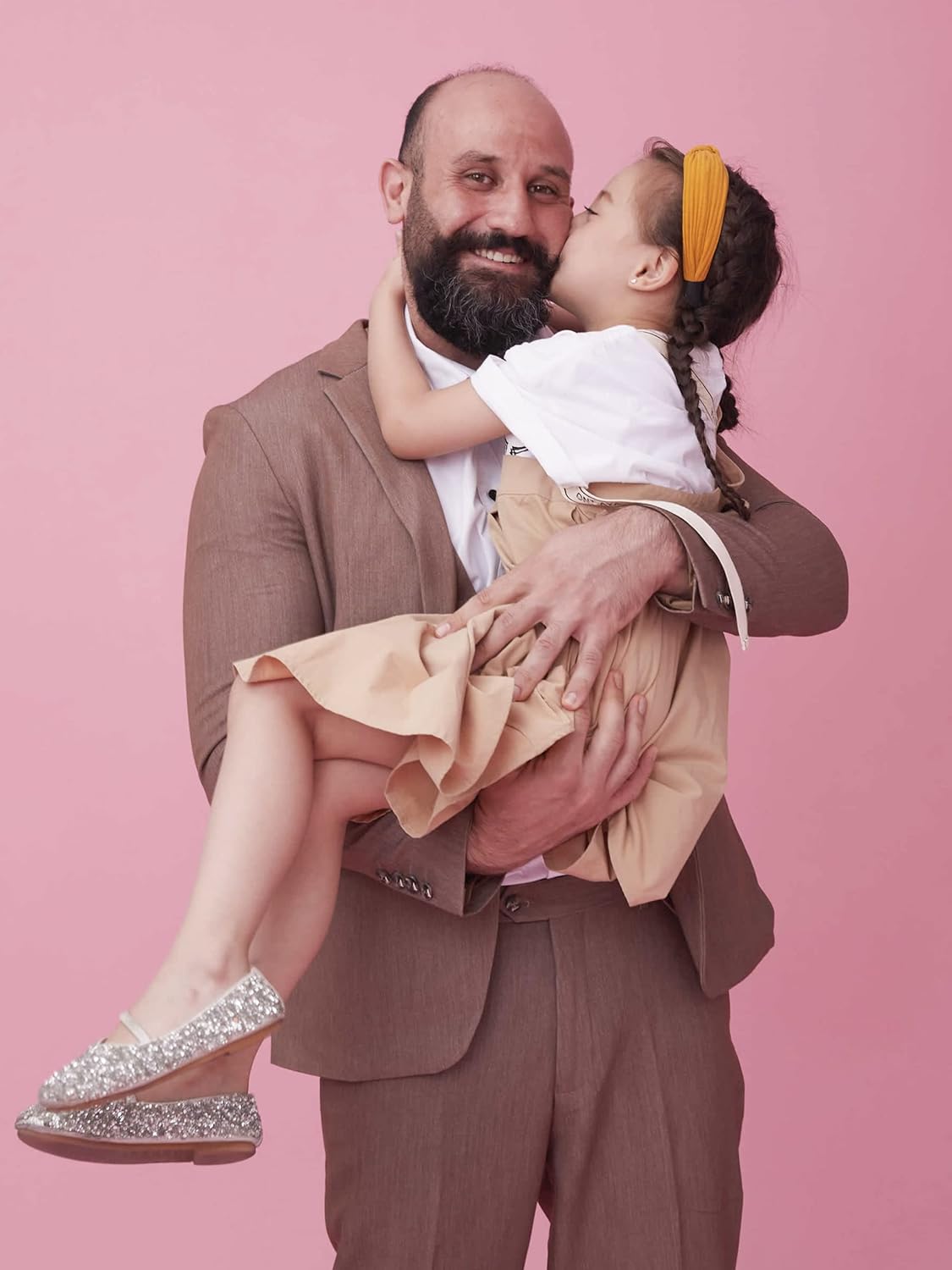 Seamless Photography Background Paper Roll, Pink Photo Paper Backdrop for Photography, Video and Streaming (107''x16' Carnation Pink)