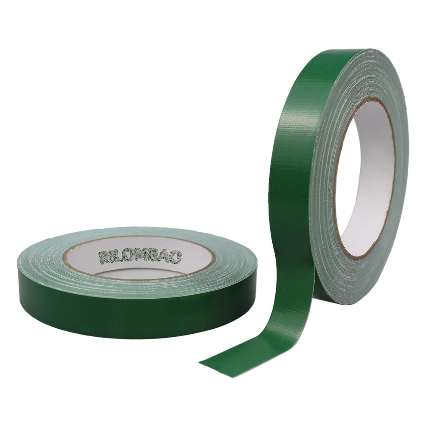 2 PCS Green Floral Tape, 0.78" Flower Stem Wrap Tapes, Waterproof Florist Tape - Multipurpose Adhesive Florist Tapes for Binding Fresh, Flower Bouquets and Floral Craft (98Ft/33Yd/Roll)